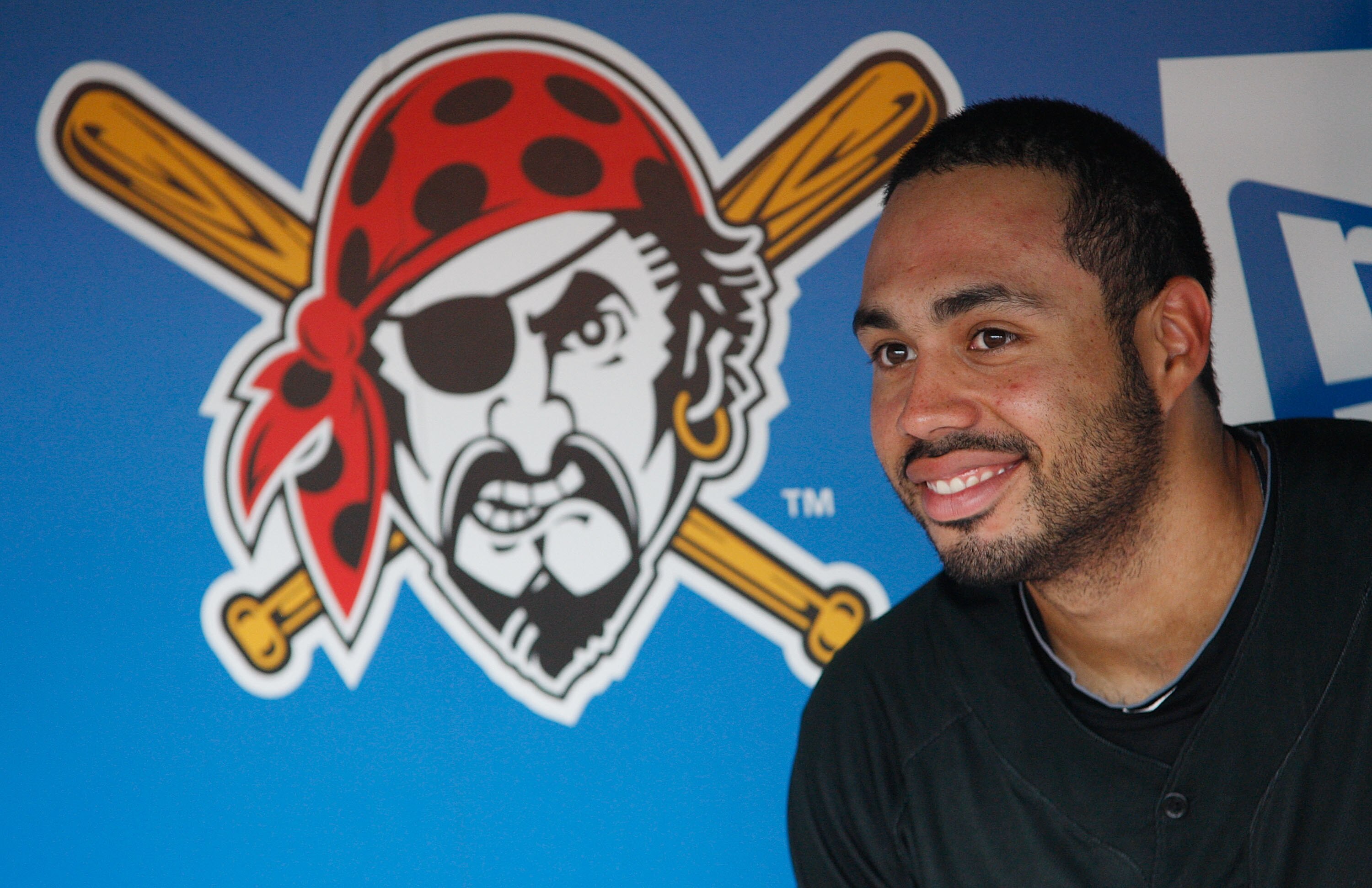 PITTSBURGH - AUGUST 03:  Pedro Alvarez #17 of the Pittsburgh Pirates sits in the dugout prior to the game against the Cincinnati Reds on August 3, 2010 at PNC Park in Pittsburgh, Pennsylvania.  (Photo by Jared Wickerham/Getty Images)