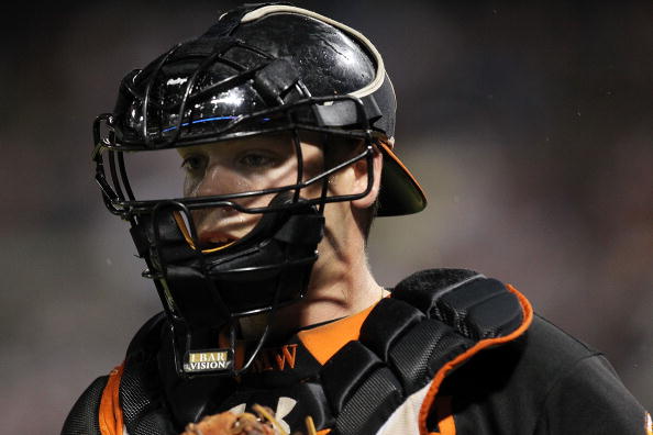 ARLINGTON, TX - JULY 09:  Catcher Matt Wieters #32 of the Baltimore Orioles during play against the Texas Rangers on July 9, 2010 at Rangers Ballpark in Arlington, Texas.  (Photo by Ronald Martinez/Getty Images)