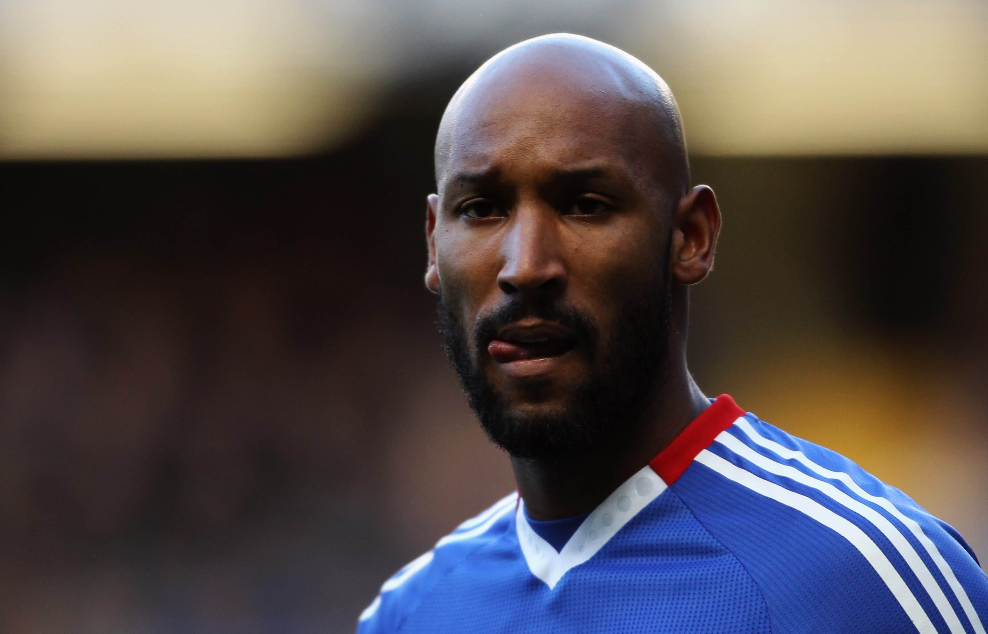 LONDON, ENGLAND - JANUARY 09:  Nicolas Anelka of Chelsea looks on during the FA Cup sponsored by E.ON 3rd round match between Chelsea and Ipswich Town at Stamford Bridge on January 9, 2011 in London, England.  (Photo by Scott Heavey/Getty Images)