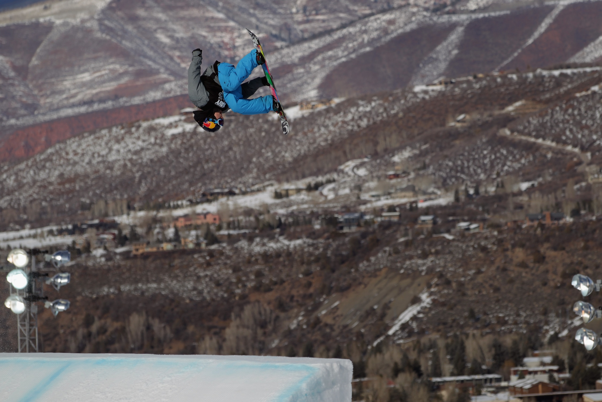 ASPEN, CO - JANUARY 30: Sebastien Toutant of Canada soars to victory in the Men's Snowboard Slopestyle at Winter X Games 15 at Buttermilk Mountain on January 30, 2011 in Aspen, Colorado. (Photo by Doug Pensinger/Getty Images) ASPEN, CO - JANUARY 30: Sebastien Toutant of Canada soars to victory in the Men's Snowboard Slopestyle at Winter X Games 15 at Buttermilk Mountain on January 30, 2011 in Aspen, Colorado. (Photo by Doug Pensinger/Getty Images)