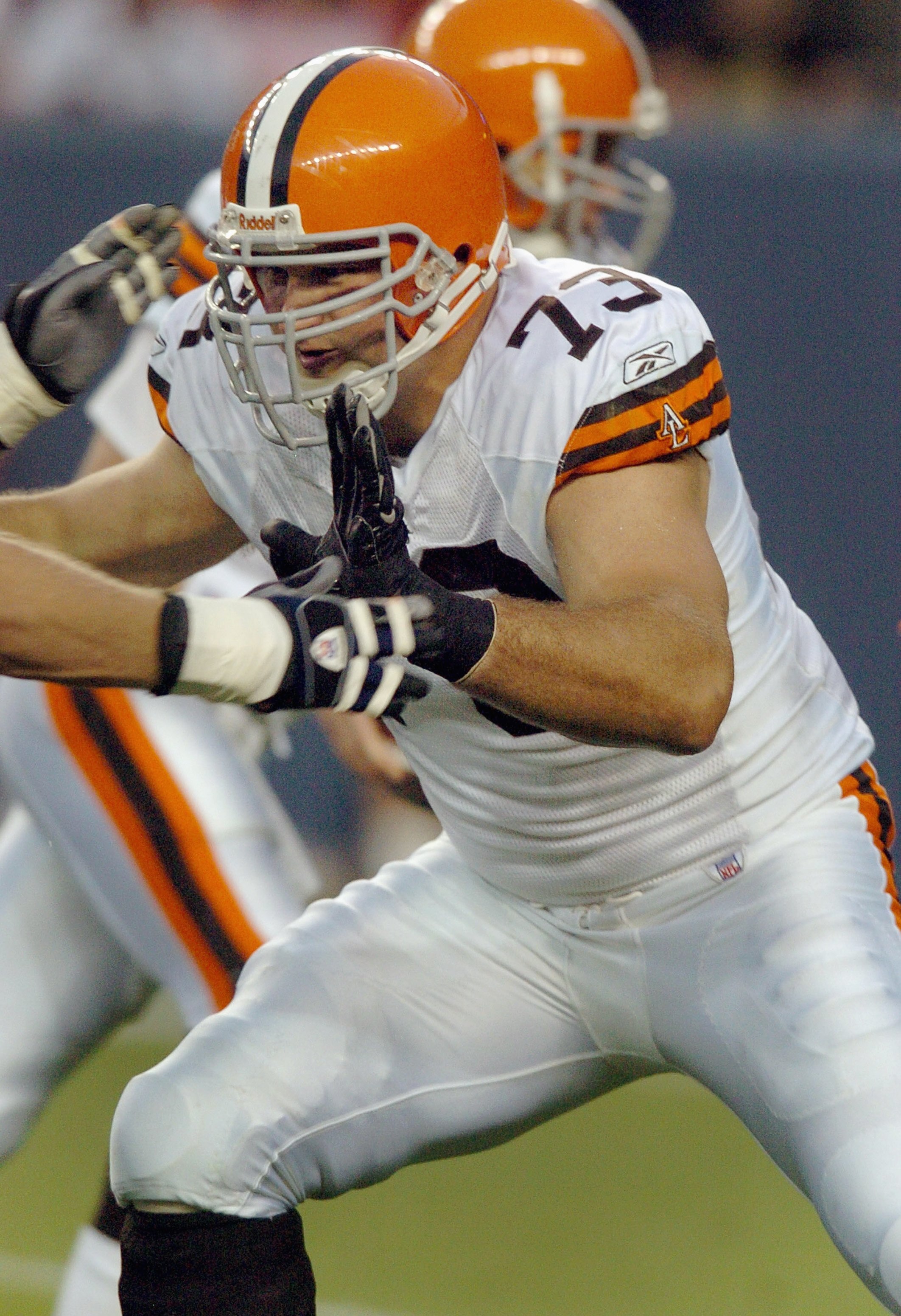 DENVER - AUGUST 25:  Offensive lineman Joe Thomas #73 of the Cleveland Browns in action in the first half of the pre-season football game against the Denver Broncos on August 25, 2006 at Invesco Field at Mile High in Denver, Colorado.   (Photo by Steve Dy