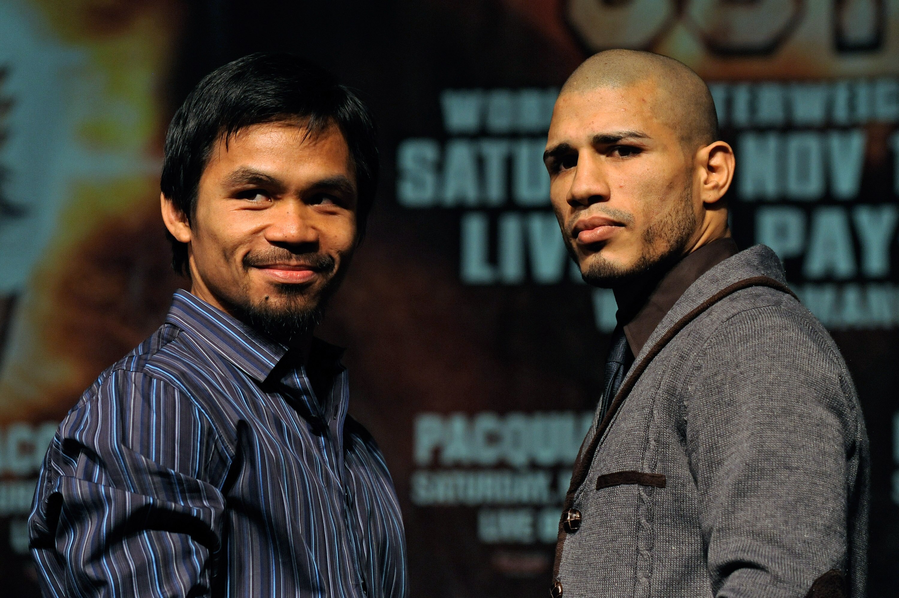 Manny Pacquiao and Miguel Cotto