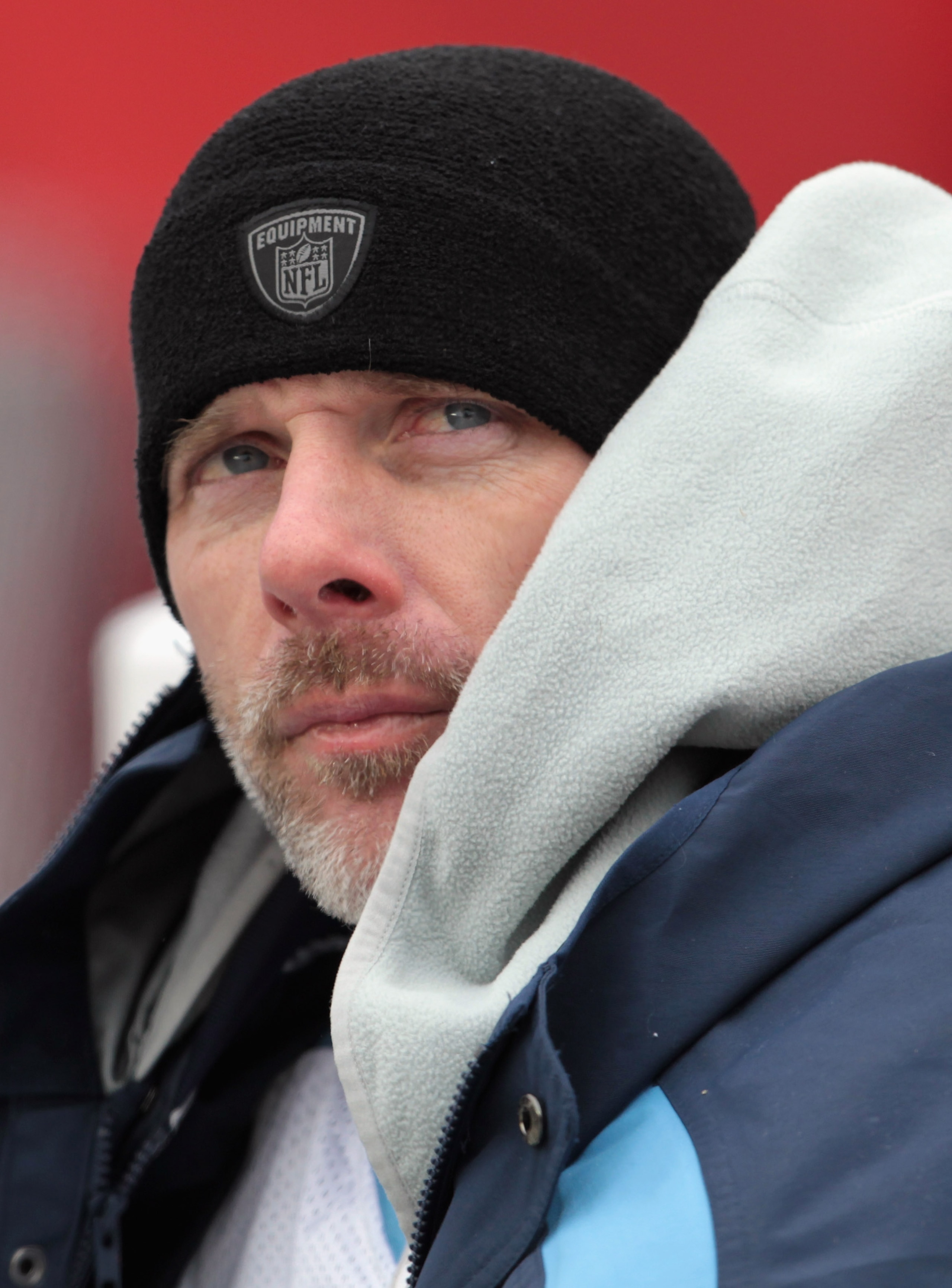 KANSAS CITY, MO - DECEMBER 26: Quarterback Kerry Collins #5 of the Tennessee Titans looks on from the bench during the game against the Kansas City Chiefs on December 26, 2010 at Arrowhead Stadium in Kansas City, Missouri. (Photo by Jamie Squire/Getty I KANSAS CITY, MO - DECEMBER 26: Quarterback Kerry Collins #5 of the Tennessee Titans looks on from the bench during the game against the Kansas City Chiefs on December 26, 2010 at Arrowhead Stadium in Kansas City, Missouri. (Photo by Jamie Squire/Getty I