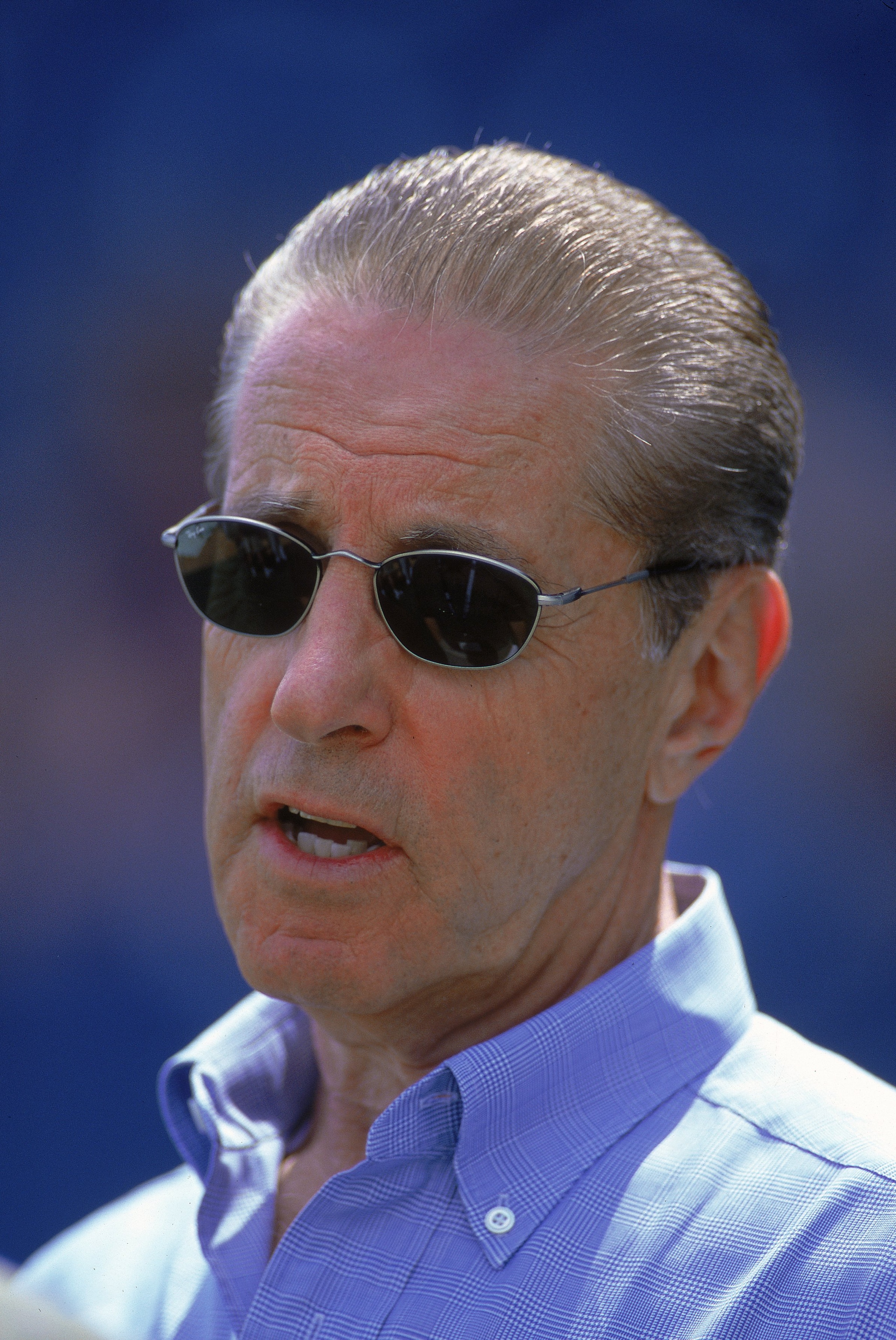 4 Mar 2000: Owner Fred Wilpon of the New York Mets looks on during the Spring Training Game against the Los Angeles Dodgers in Port St. Lucie, Florida. The Mets defeated the Dodgers 7-3. 4 Mar 2000: Owner Fred Wilpon of the New York Mets looks on during the Spring Training Game against the Los Angeles Dodgers in Port St. Lucie, Florida. The Mets defeated the Dodgers 7-3.