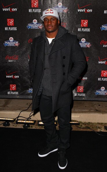Reggie Bush on the Black Carpet