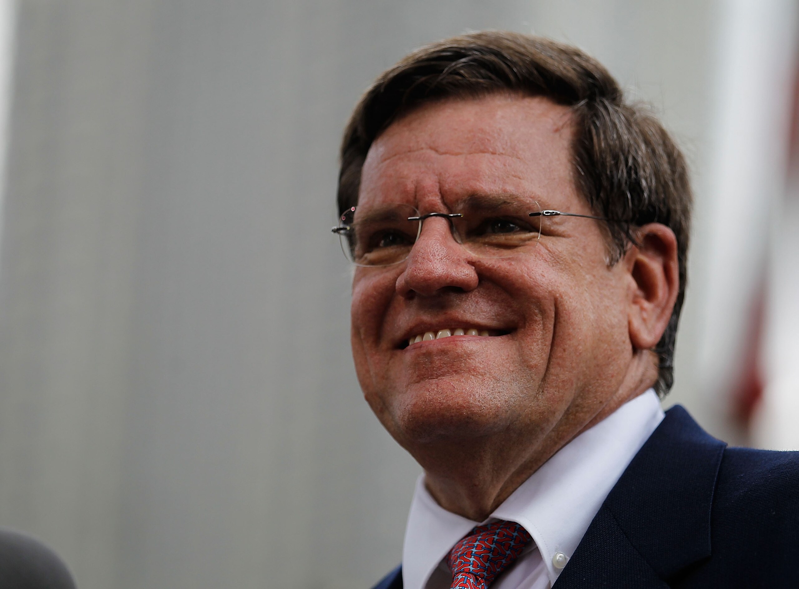 CHICAGO - JUNE 11: Chicago Blackhawks owner Rocky Wirtz speaks to the crowd during the Chicago Blackhawks Stanley Cup victory parade and rally on June 11, 2010 in Chicago, Illinois. (Photo by Jonathan Daniel/Getty Images)