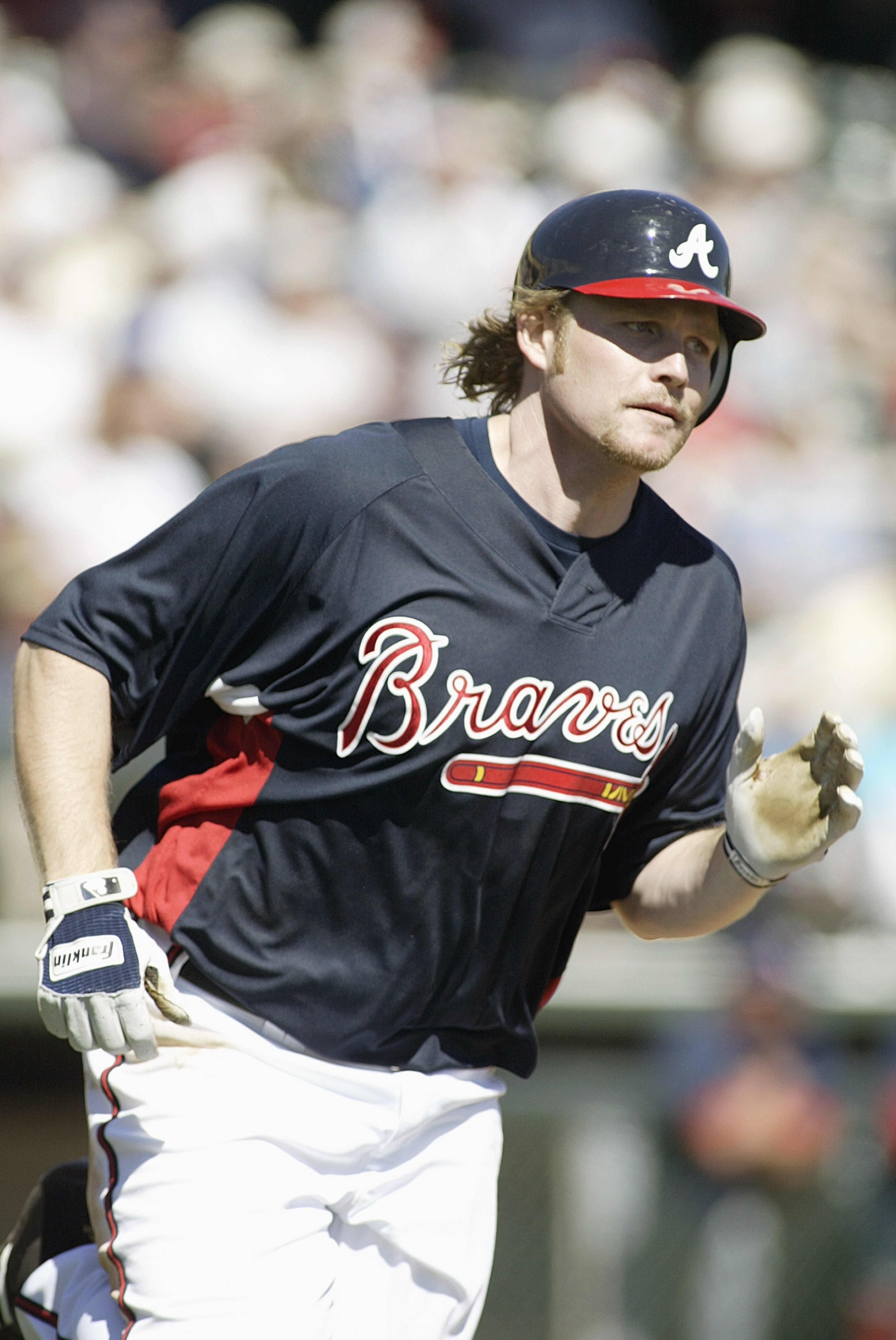 KISSIMMEE, FL - MARCH 5: Craig Wilson #38 of the Atlanta Braves runs the bases during a Spring Training game against the Washington Nationals at The Ballpark at Disney's Wide World of Sports Complex March 5, 2007 in Kissimmee, Florida. The Braves won 14-5 KISSIMMEE, FL - MARCH 5: Craig Wilson #38 of the Atlanta Braves runs the bases during a Spring Training game against the Washington Nationals at The Ballpark at Disney's Wide World of Sports Complex March 5, 2007 in Kissimmee, Florida. The Braves won 14-5