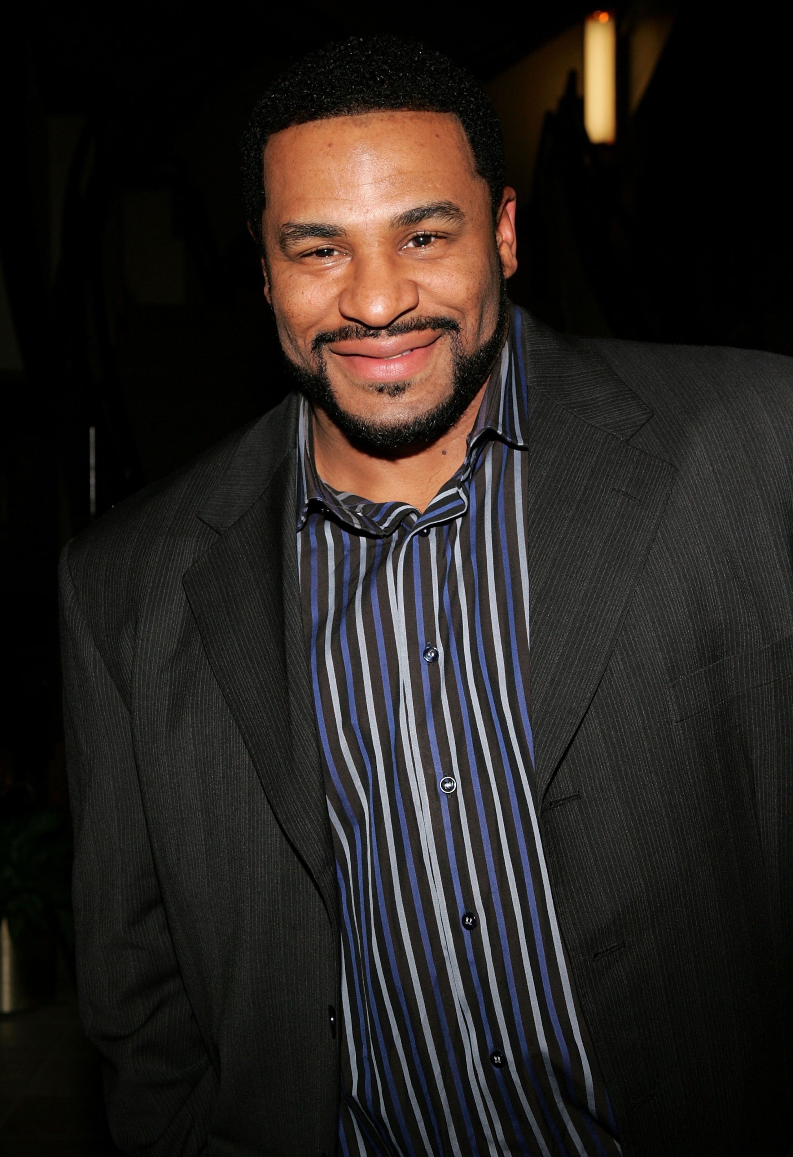 LOUISVILLE, KY - MAY 06: Former football player Jerome Bettis attends the Fifth Annual Grand Gala at the Galt House East on May 6, 2006 in Louisville, Kentucky. (Photo by Paul Hawthorne/Getty Images) LOUISVILLE, KY - MAY 06: Former football player Jerome Bettis attends the Fifth Annual Grand Gala at the Galt House East on May 6, 2006 in Louisville, Kentucky. (Photo by Paul Hawthorne/Getty Images)