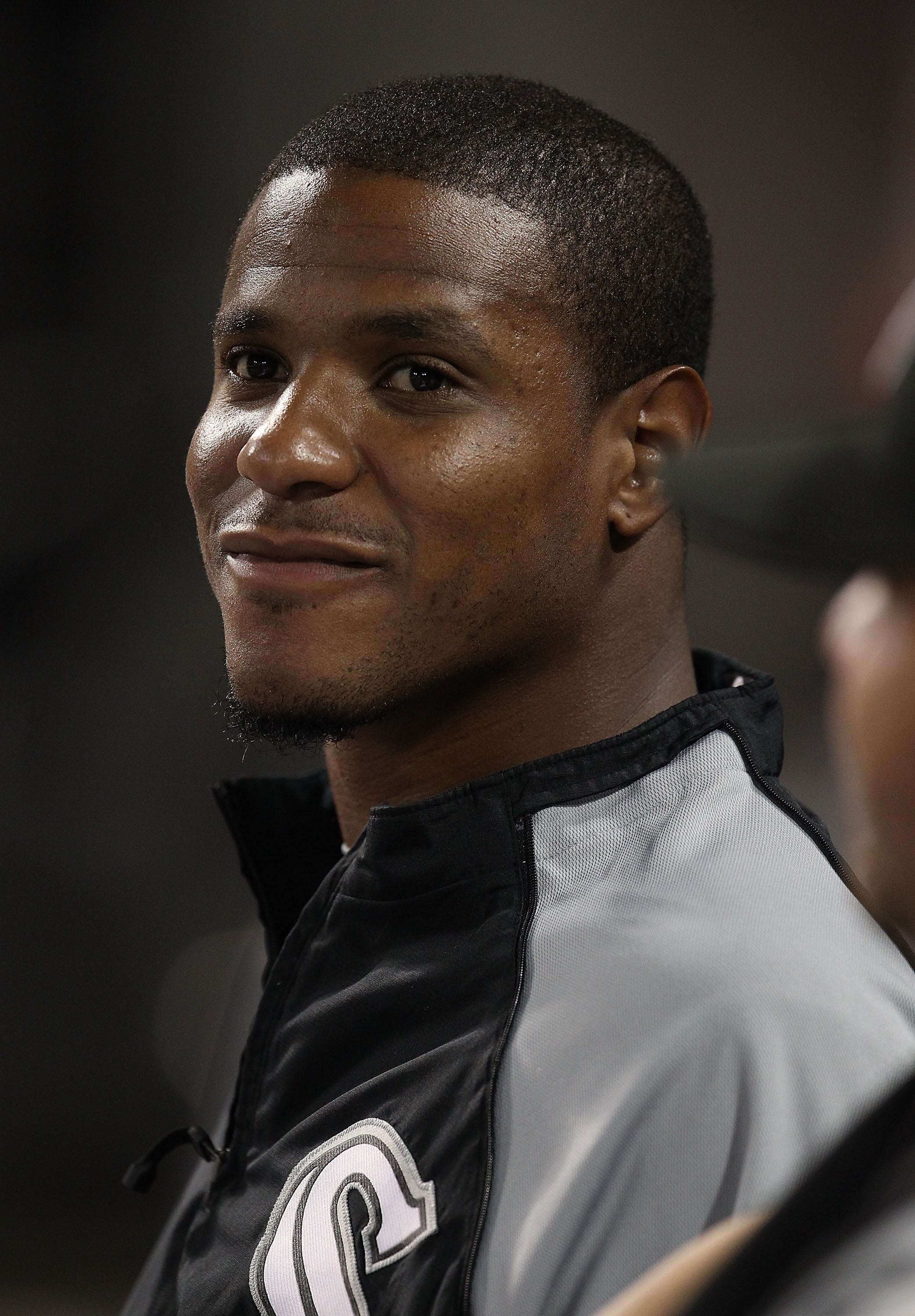 CHICAGO - AUGUST 10: Edwin Jackson #33 of the Chicago White Sox watches as his teammates take on the Minnesota Twins at U.S. Cellular Field on August 10, 2010 in Chicago, Illinois. The Twins defeated the White Sox 12-6. (Photo by Jonathan Daniel/Getty Ima