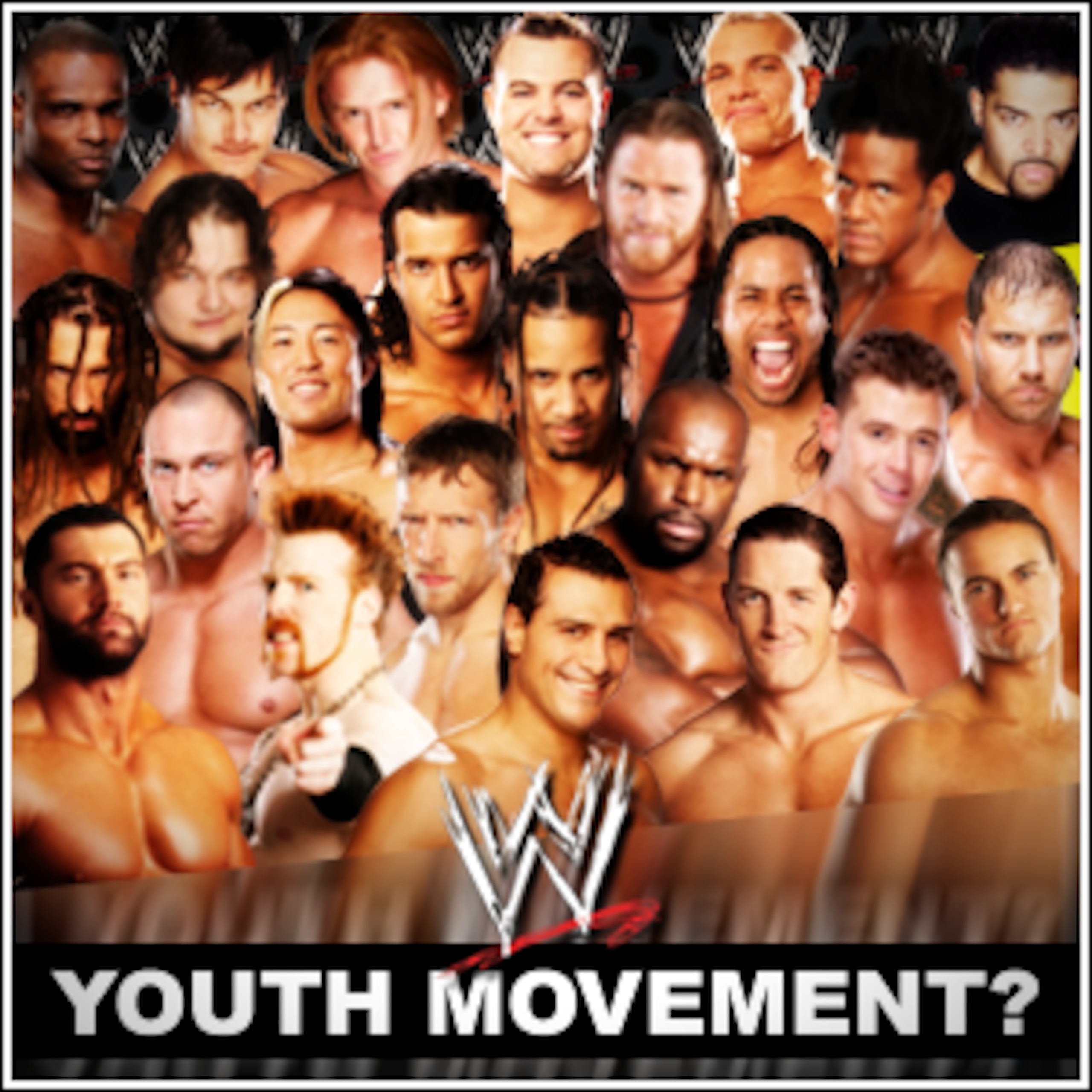 Members of the WWE Youth Movement