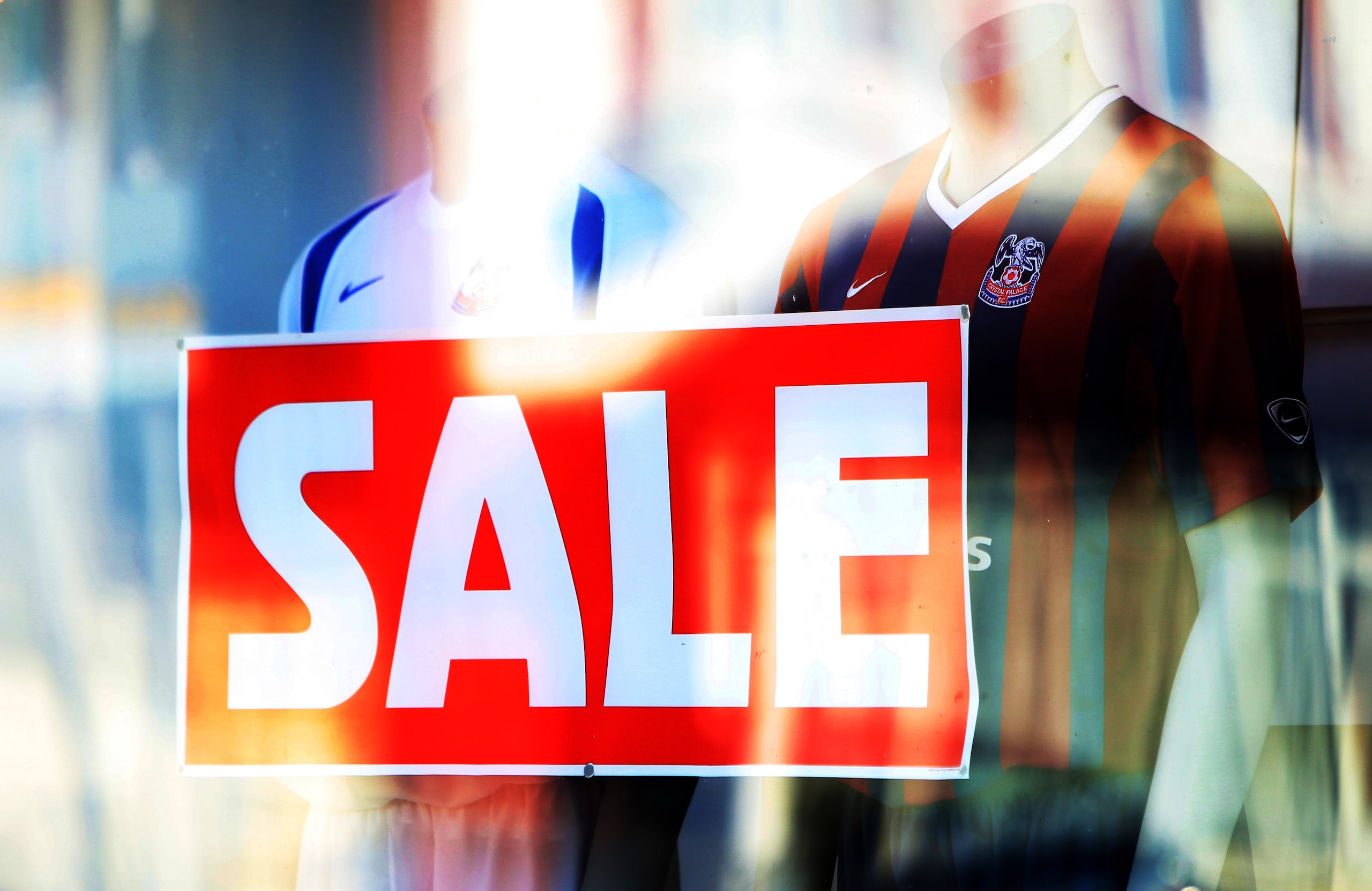 LONDON, ENGLAND - JANUARY 30: A general view of Crystal Palace club shop window prior to the Coca-Cola Football League Championship match between Crystal Palace and Peterborough United at Selhurst Park on January 30, 2010 in London, England. Crystal Pala LONDON, ENGLAND - JANUARY 30: A general view of Crystal Palace club shop window prior to the Coca-Cola Football League Championship match between Crystal Palace and Peterborough United at Selhurst Park on January 30, 2010 in London, England. Crystal Pala