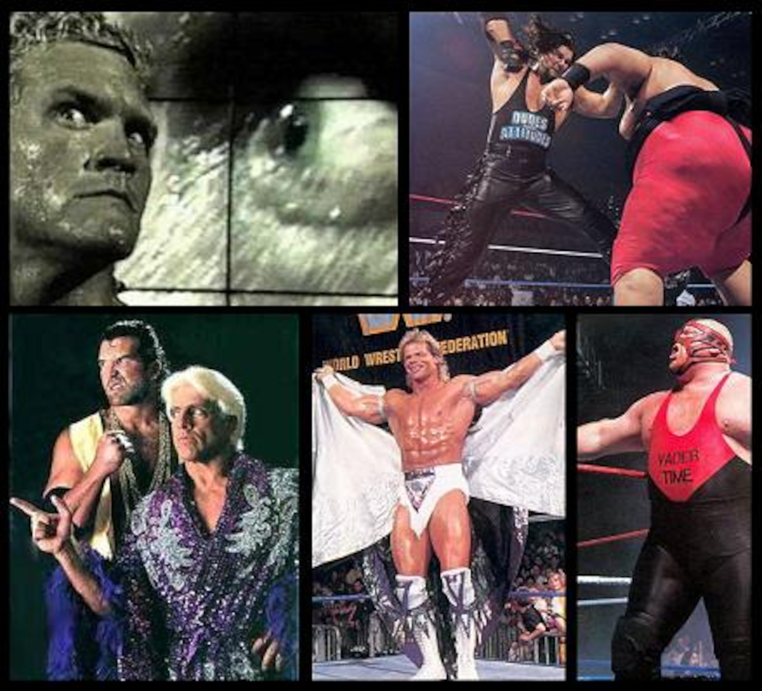 Sid, Diesel vs. Yokozuna, Razor Ramon with Ric Flair, Lex Luger and Vader. Sid, Diesel vs. Yokozuna, Razor Ramon with Ric Flair, Lex Luger and Vader.