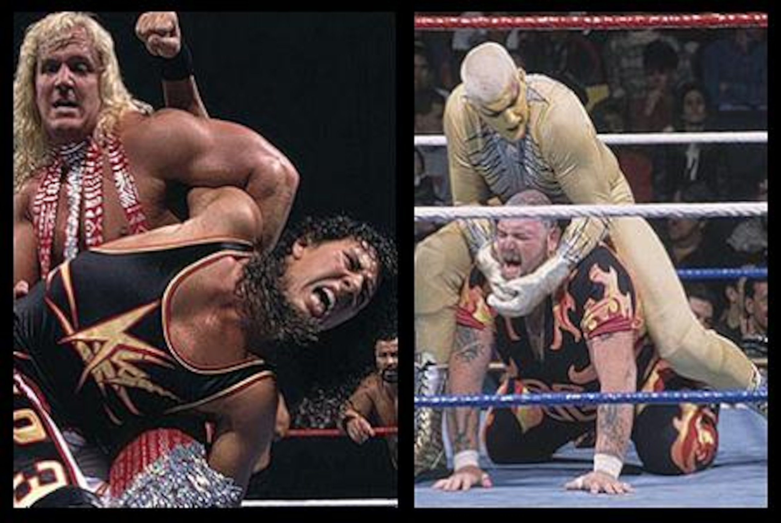 Jeff Jarrett vs. 1-2-3 Kid aka X-Pac and Goldust vs. Bam Bam Bigelow. Jeff Jarrett vs. 1-2-3 Kid aka X-Pac and Goldust vs. Bam Bam Bigelow.