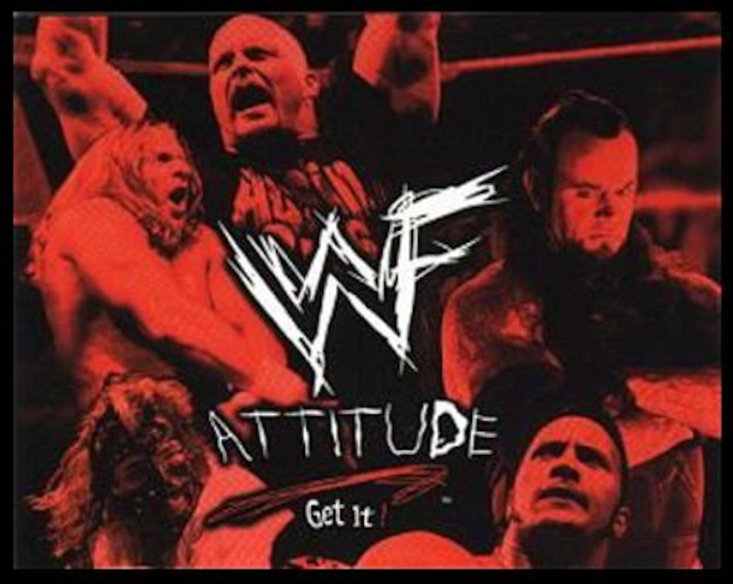 Triple H, Stone Cold, The Undertaker, Mankind, The Rock. Triple H, Stone Cold, The Undertaker, Mankind, The Rock.