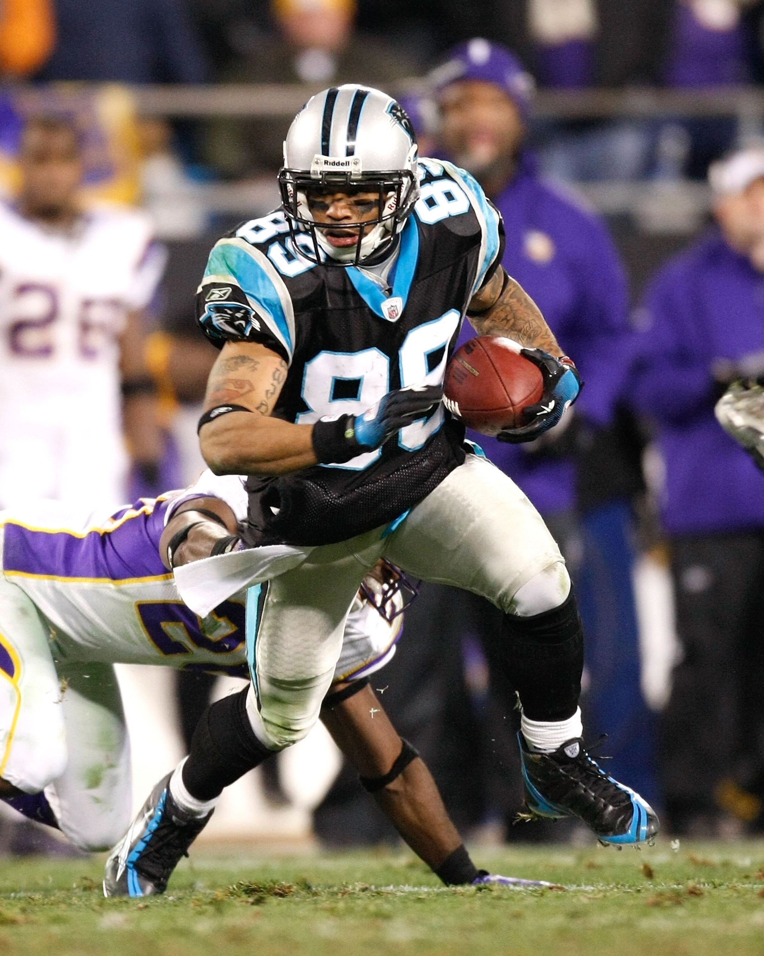 CHARLOTTE, NC - DECEMBER 20: Steve Smith #89 of the Carolina Panthers against the Minnesota Vikings at Bank of America Stadium on December 20, 2009 in Charlotte, North Carolina. (Photo by Kevin C. Cox/Getty Images) CHARLOTTE, NC - DECEMBER 20: Steve Smith #89 of the Carolina Panthers against the Minnesota Vikings at Bank of America Stadium on December 20, 2009 in Charlotte, North Carolina. (Photo by Kevin C. Cox/Getty Images)