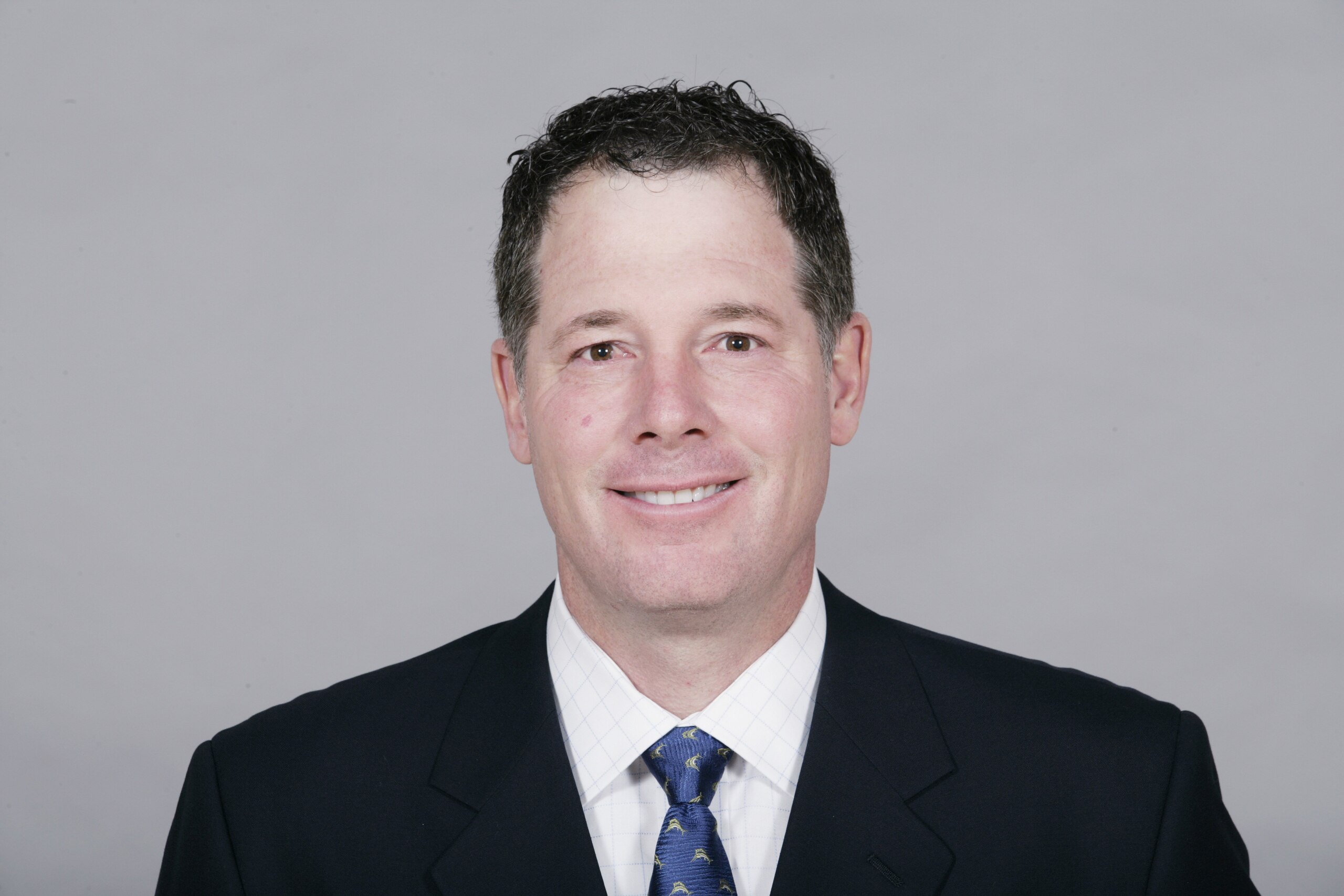 ST. LOUIS - 2009:  Pat Shurmur of the St. Louis Rams poses for his 2009 NFL headshot at photo day in St. Louis, Missouri.  (Photo by NFL Photos)