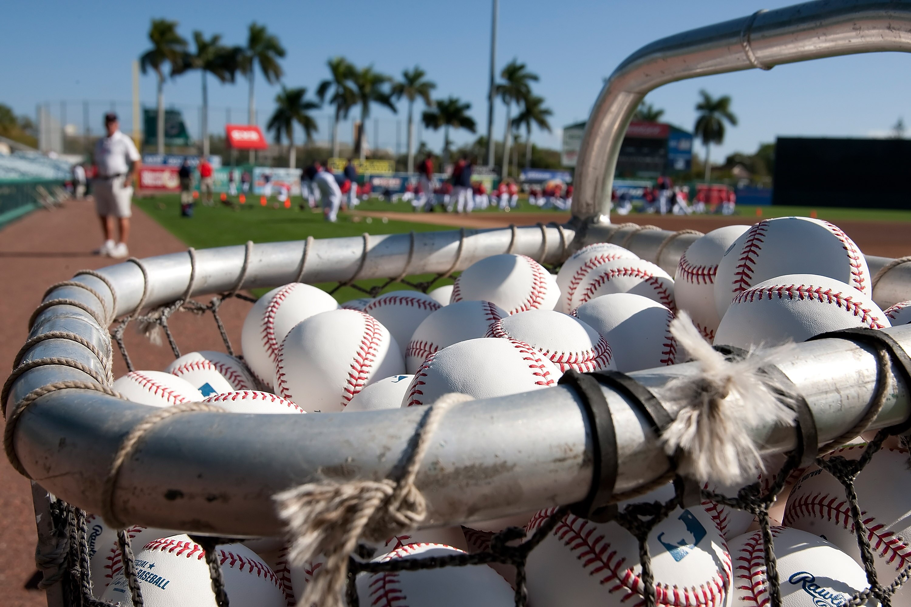 FORT MYERS, FL - MARCH 13:  City of Palms Park just prior to the start of the Grapefruit League Spring Training Game between the Pittsburgh Pirates and Boston Red Sox on March 13, 2010 in Fort Myers, Florida.  (Photo by J. Meric/Getty Images)