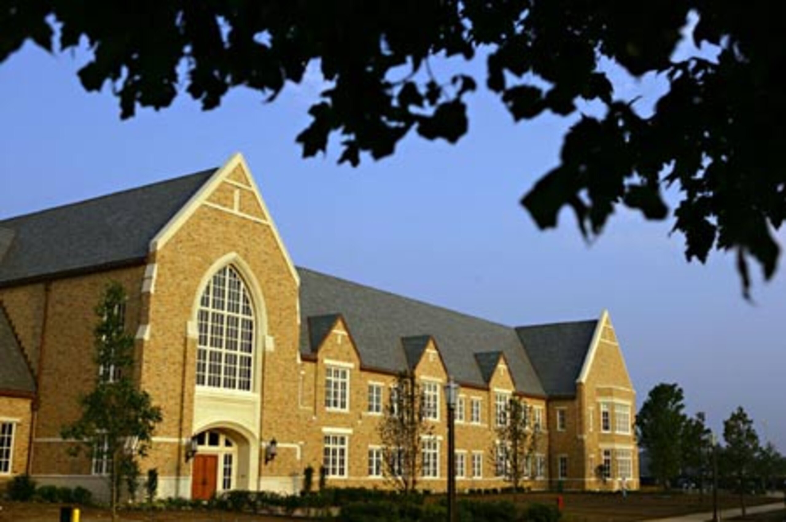 This estate looking building is Notre Dame's athletic center