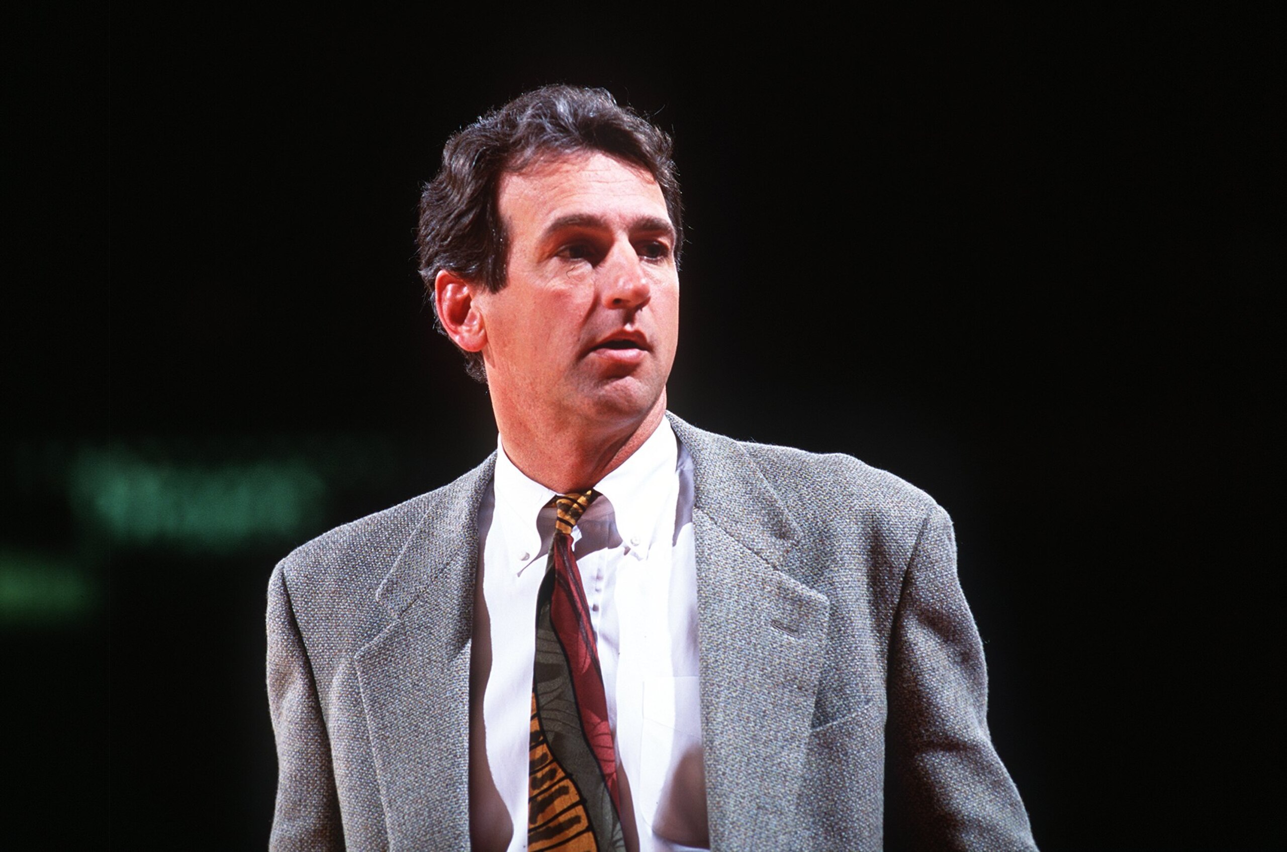 9 May 1994: PHOENIX COACH PAUL WESTPHAL DURING THE SUNS GAME AGAINST THE DENVER NUGGETS AT MCNICHOLS SPORTS ARENA IN DENVER, COLORADO. 9 May 1994: PHOENIX COACH PAUL WESTPHAL DURING THE SUNS GAME AGAINST THE DENVER NUGGETS AT MCNICHOLS SPORTS ARENA IN DENVER, COLORADO.