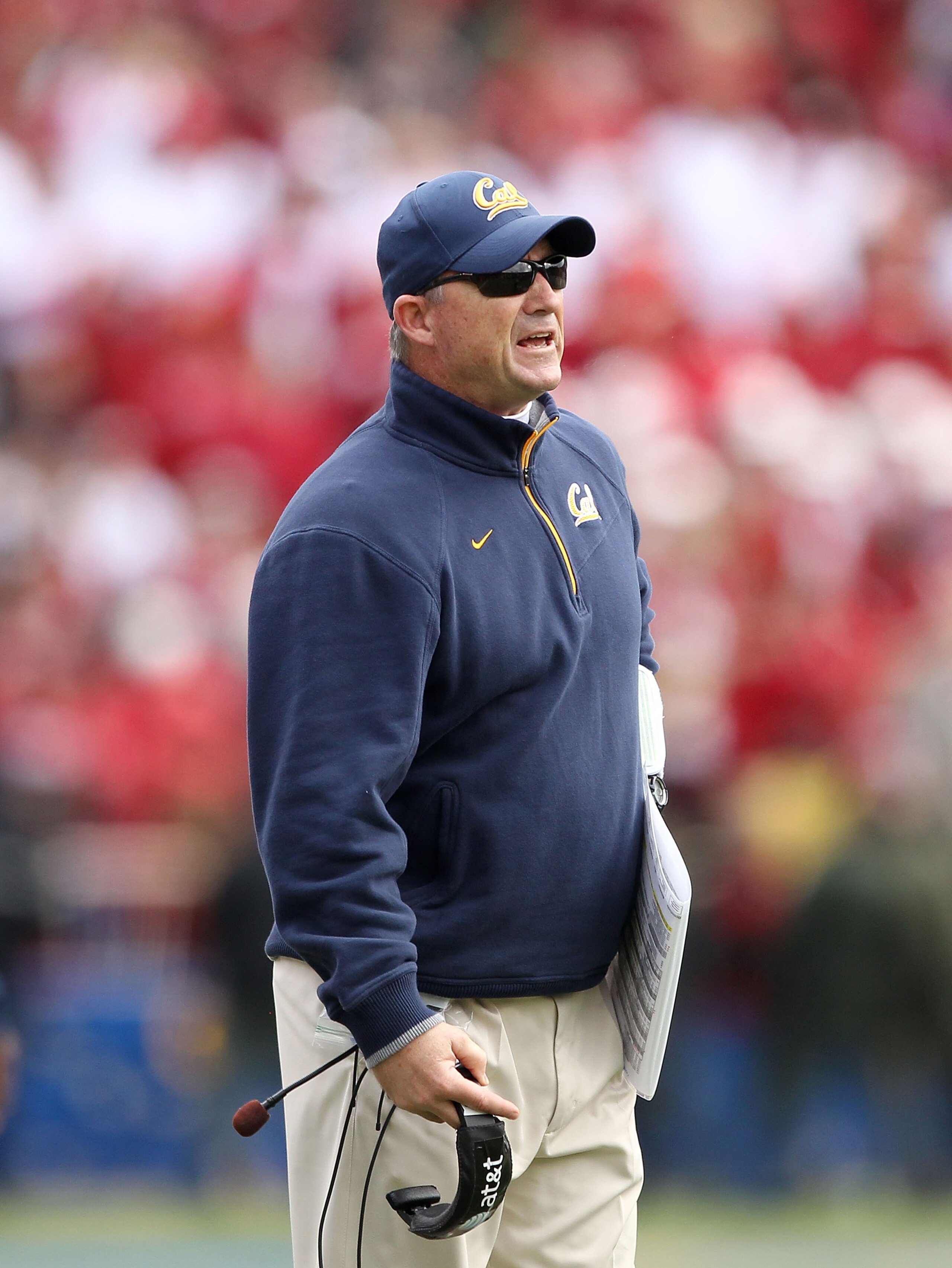BERKELEY, CA - NOVEMBER 20: Head coach Jeff Tedford of the California Golden Bears watches his team play their game against the Stanford Cardinal at California Memorial Stadium on November 20, 2010 in Berkeley, California. (Photo by Ezra Shaw/Getty Imag BERKELEY, CA - NOVEMBER 20: Head coach Jeff Tedford of the California Golden Bears watches his team play their game against the Stanford Cardinal at California Memorial Stadium on November 20, 2010 in Berkeley, California. (Photo by Ezra Shaw/Getty Imag