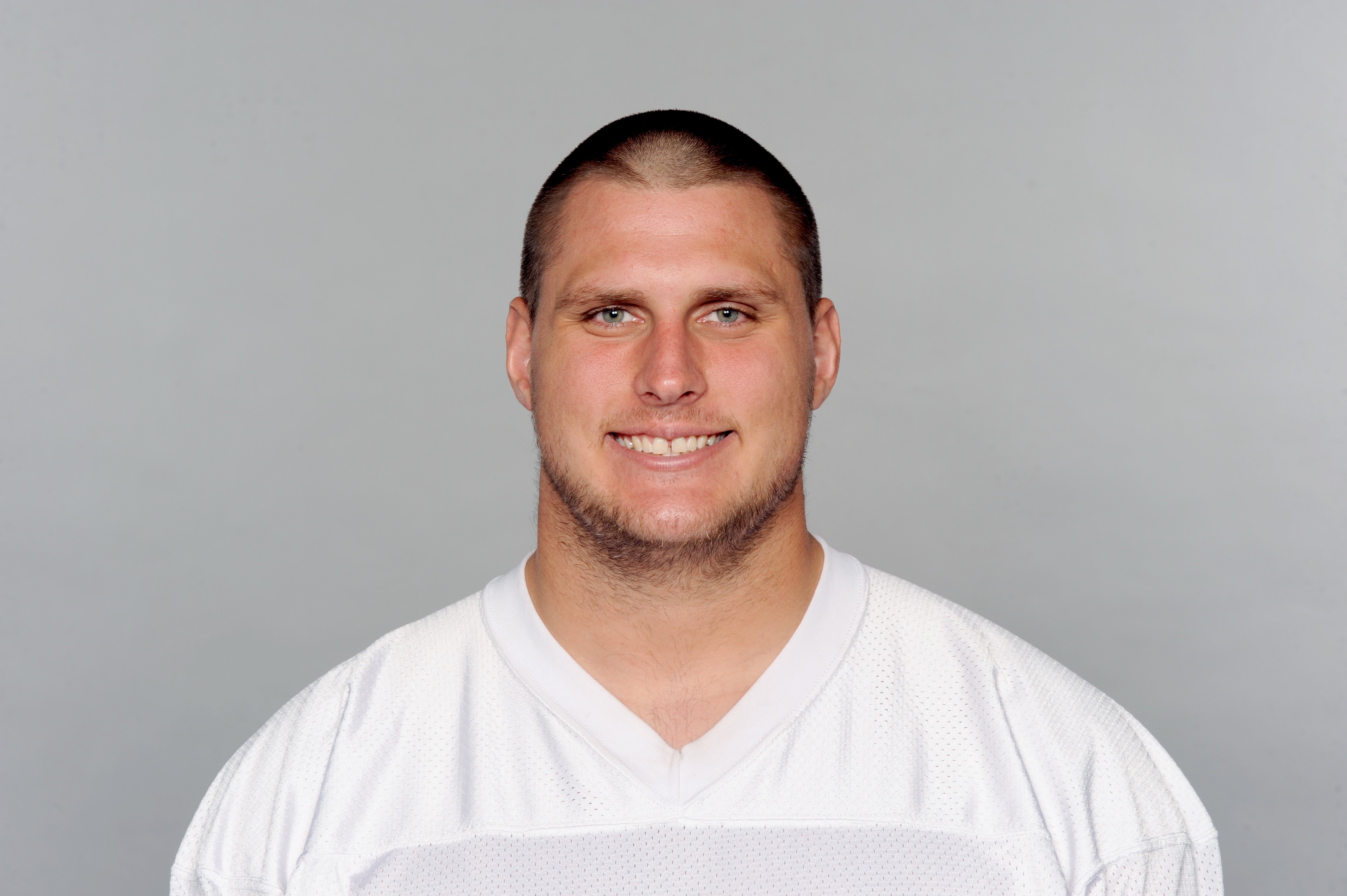 MIAMI - 2009:  Nate Garner of the Miami Dolphins poses for his 2009 NFL headshot at photo day in Miami, Florida.  (Photo by NFL Photos)