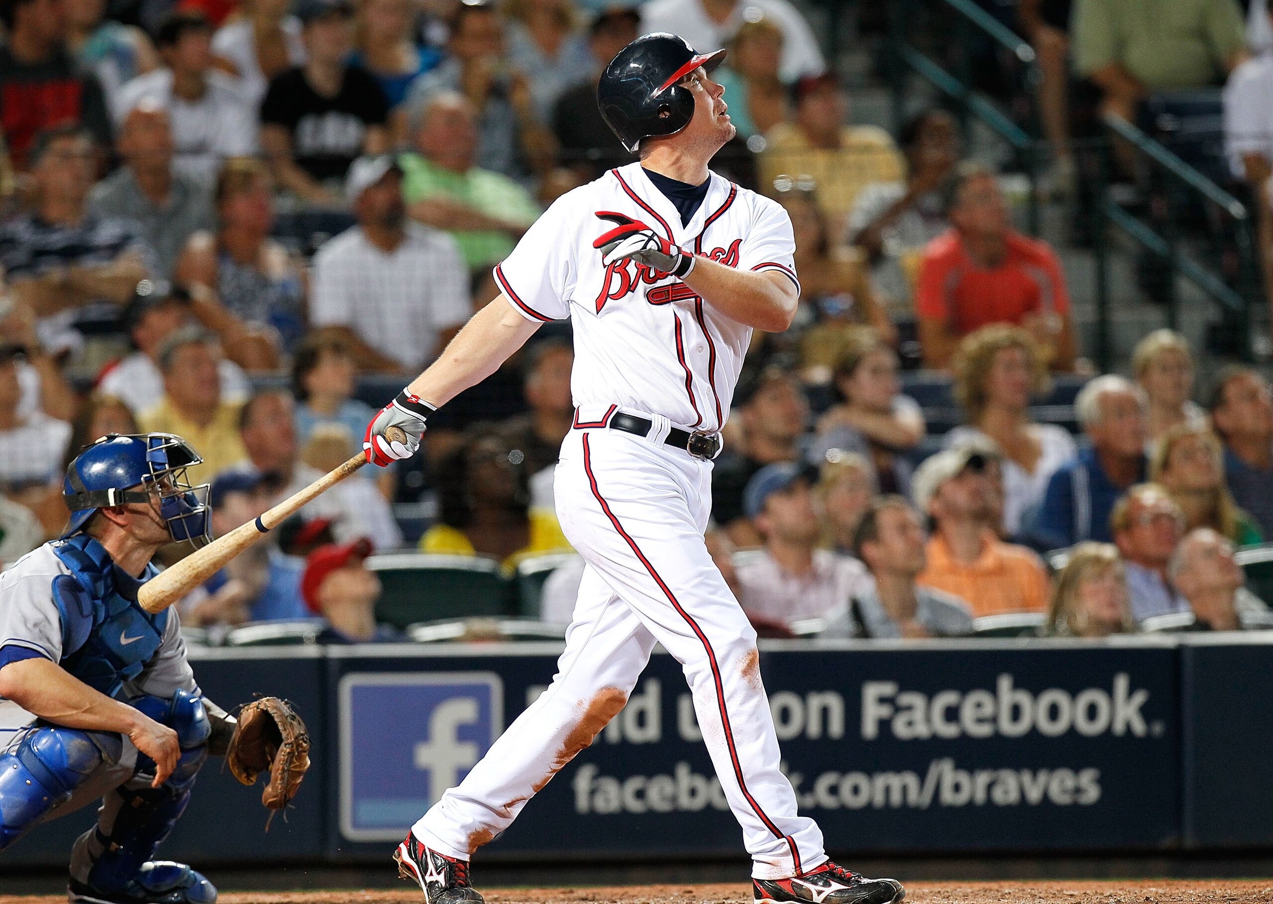 ATLANTA - JUNE 19: Chipper Jones #10 of the Atlanta Braves against the Kansas City Royals at Turner Field on June 19, 2010 in Atlanta, Georgia. (Photo by Kevin C. Cox/Getty Images) ATLANTA - JUNE 19: Chipper Jones #10 of the Atlanta Braves against the Kansas City Royals at Turner Field on June 19, 2010 in Atlanta, Georgia. (Photo by Kevin C. Cox/Getty Images)