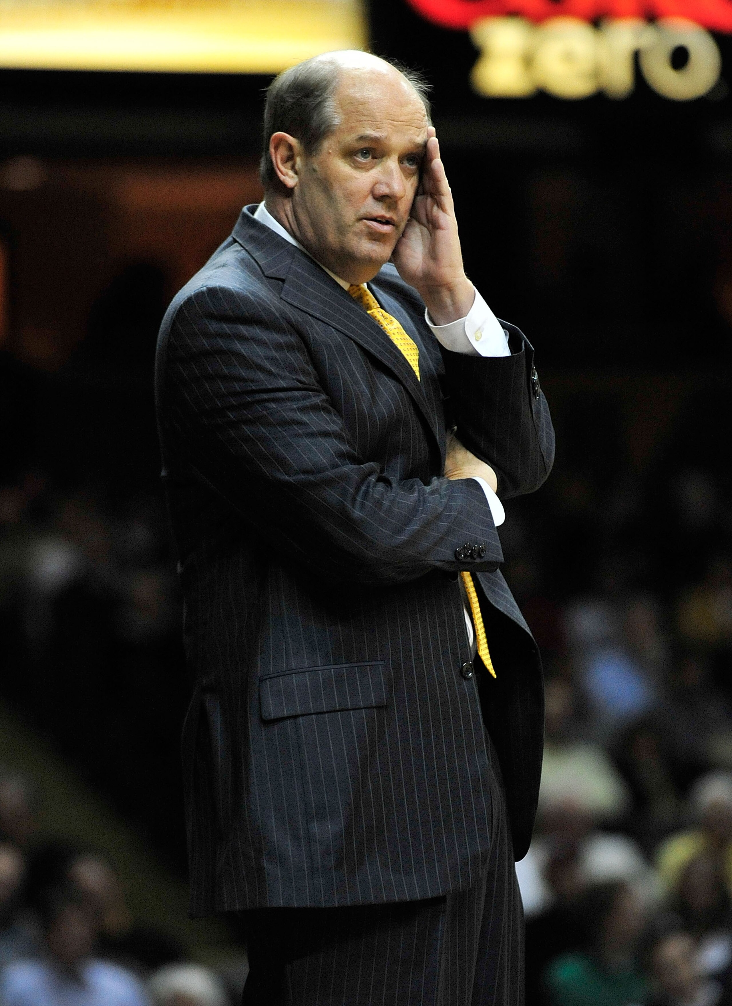 NASHVILLE, TN - FEBRUARY 10: Head coach Kevin Stallings of the Vanderbilt Commodores watches his team against the Alabama Crimson Tide at Memorial Gym on February 10, 2011 in Nashville, Tennessee. (Photo by Grant Halverson/Getty Images) NASHVILLE, TN - FEBRUARY 10: Head coach Kevin Stallings of the Vanderbilt Commodores watches his team against the Alabama Crimson Tide at Memorial Gym on February 10, 2011 in Nashville, Tennessee. (Photo by Grant Halverson/Getty Images)
