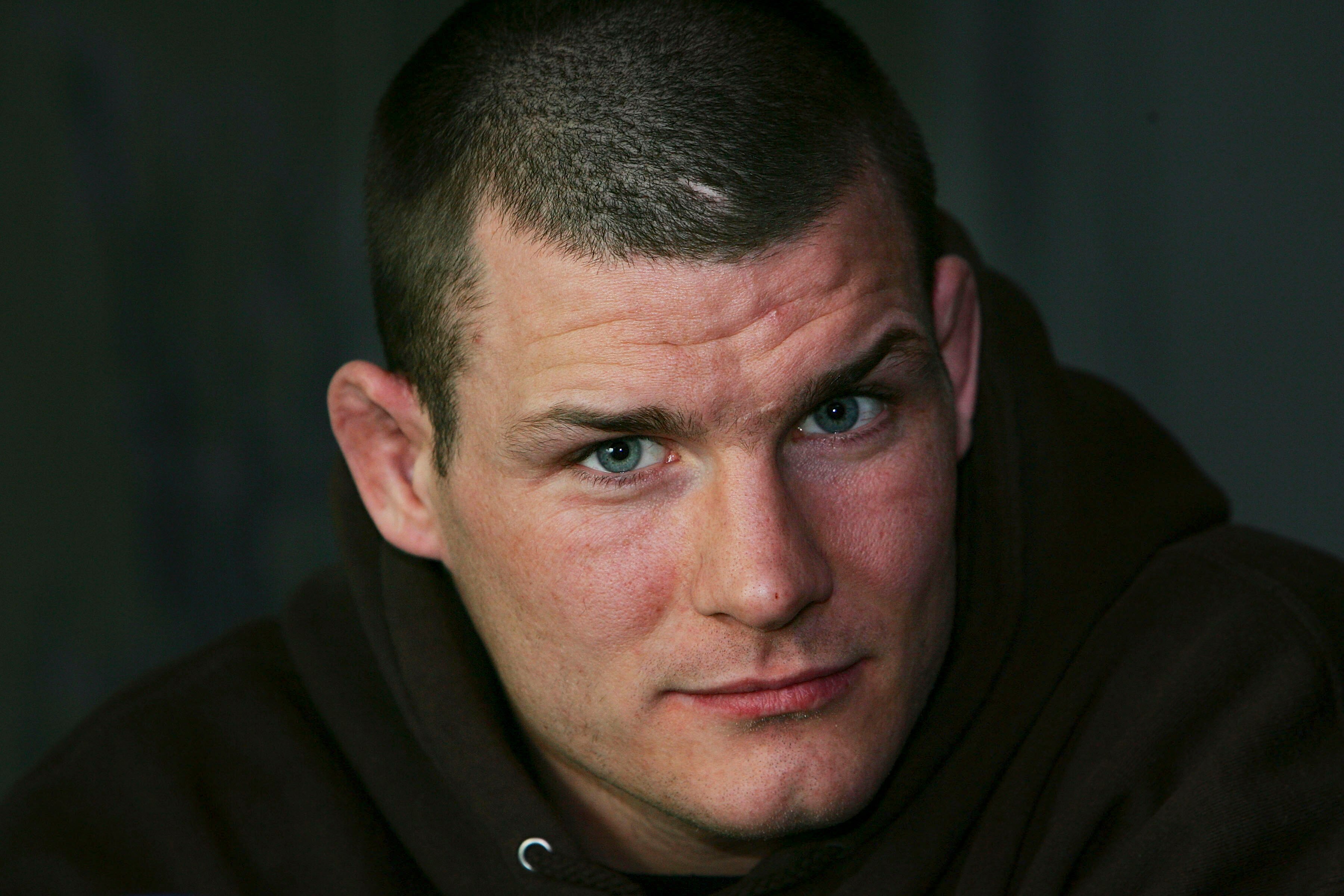MANCHESTER, UNITED KINGDOM - APRIL 19:  British Ultimate Fighting Champion Michael Bisping poses for photographs before his fight against Australian Elvis Sinosic in the Ultimate Fighting Championship on 19 April, 2007, Manchester, England. Ultimate fight