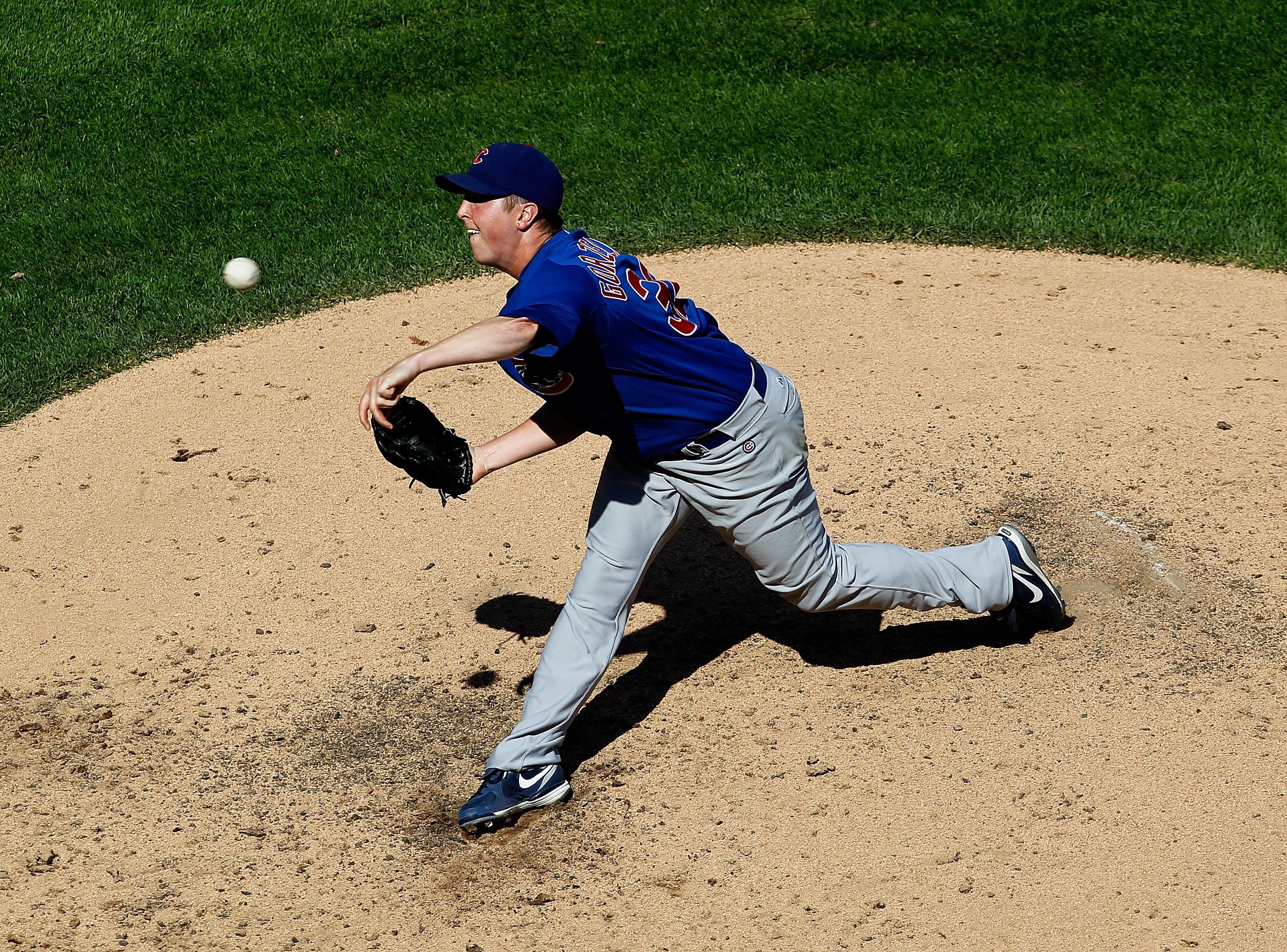 CHICAGO - JUNE 25: Tom Gorzelanny #32 of the Chicago Cubs pitches against the Chicago White Sox after taking over for starting pitcher Carlos Zambrano at U.S. Cellular Field on June 25, 2010 in Chicago, Illinois. The White Sox defeated the Cubs 6-0. (Phot