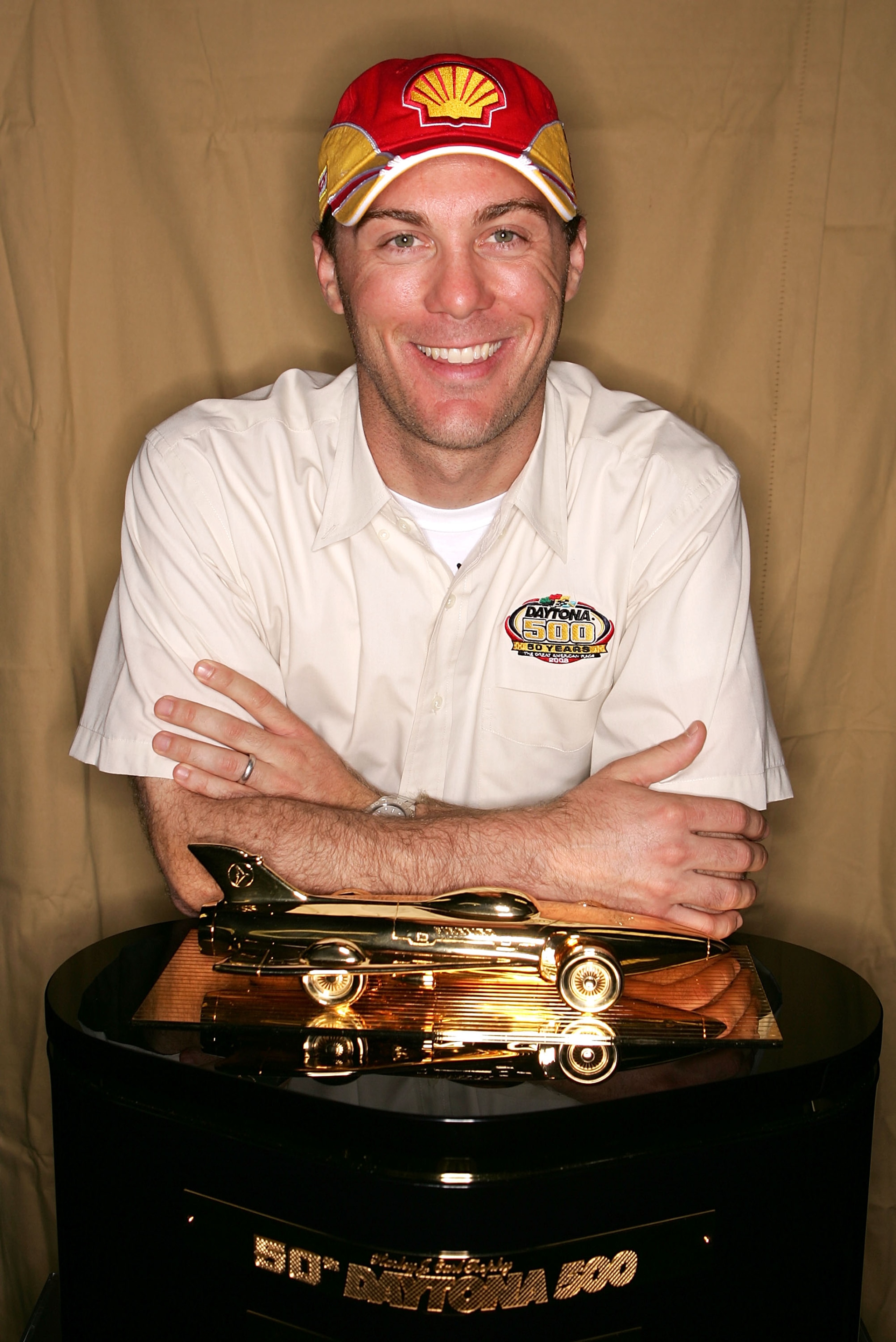 DAYTONA, FL - JULY 05: Kevin Harvick, Daytona 500 winner, poses prior to practice for the NASCAR Nextel Cup Series Pepsi 400 at Daytona International Speedway on July 5, 2007 in Daytona, Florida.   (Photo by Marc Serota/Getty Images for NASCAR)