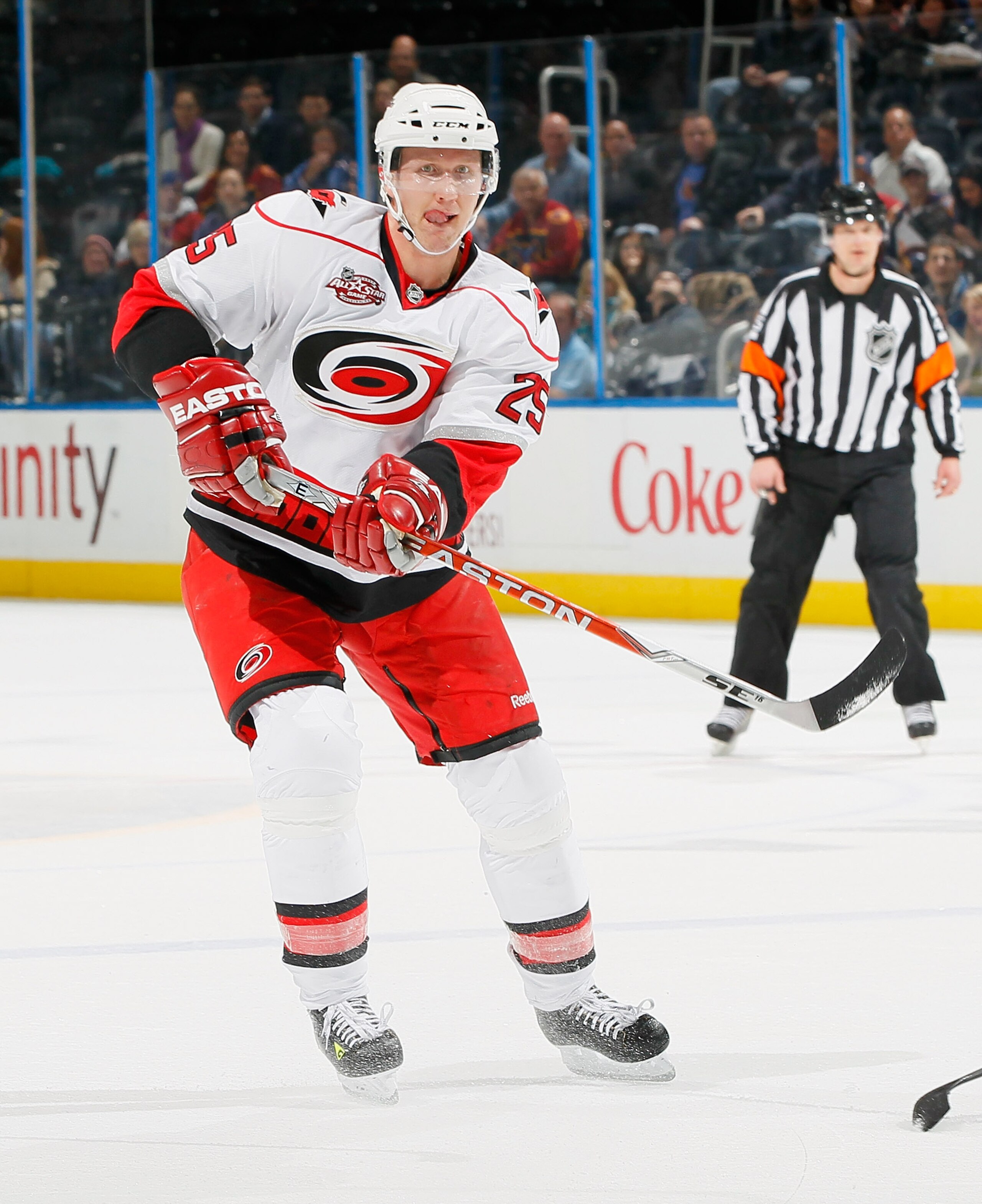 ATLANTA, GA - DECEMBER 16:  Joni Pitkanen #25 of the Carolina Hurricanes against the Atlanta Thrashers at Philips Arena on December 16, 2010 in Atlanta, Georgia.  (Photo by Kevin C. Cox/Getty Images)