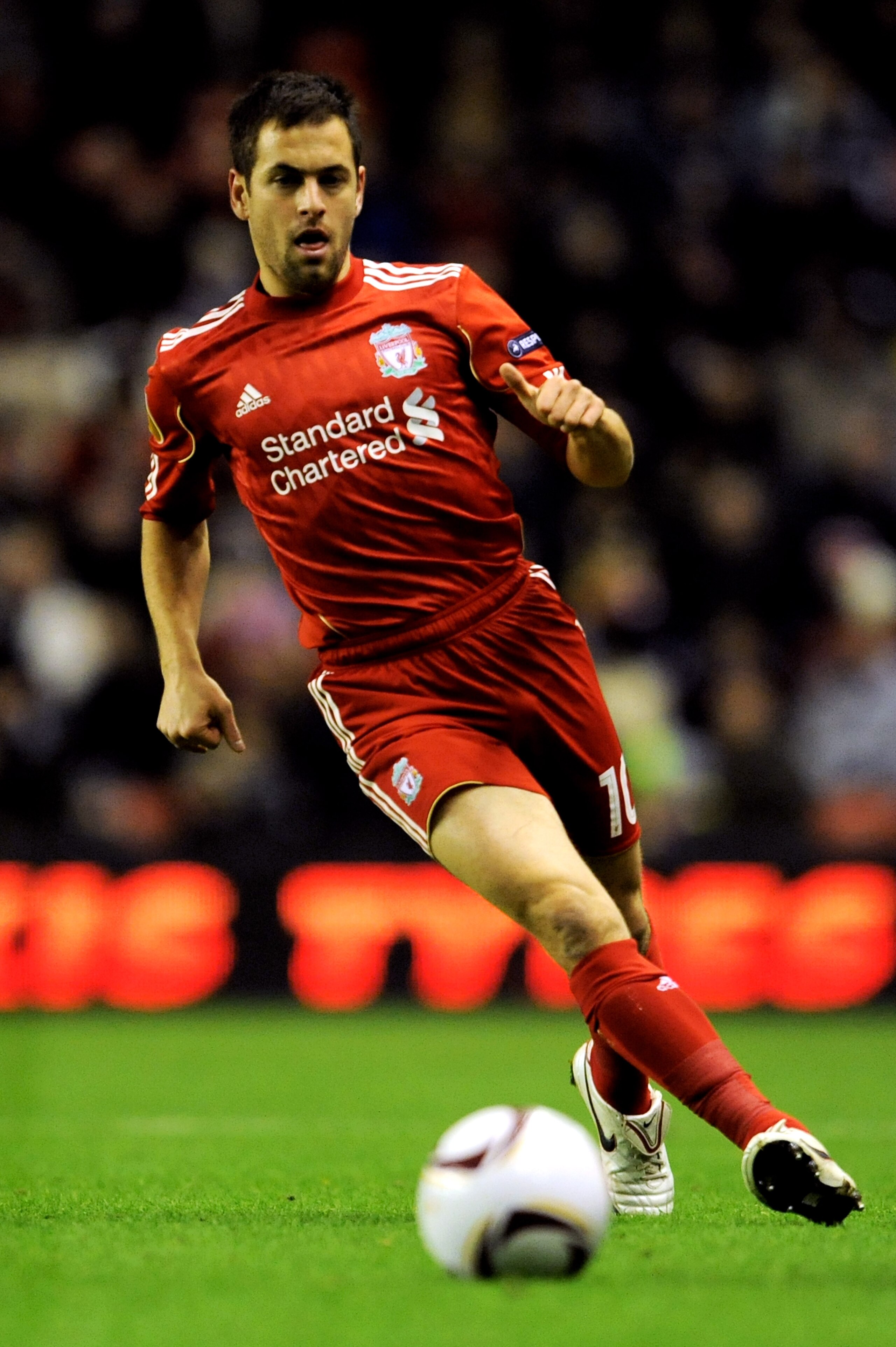 LIVERPOOL, ENGLAND - DECEMBER 15: Joe Cole of Liverpool runs with the ball during the UEFA Europa League Group K match between Liverpool and FC Utrecht at Anfield on December 15, 2010 in Liverpool, England. (Photo by Clint Hughes/Getty Images) LIVERPOOL, ENGLAND - DECEMBER 15: Joe Cole of Liverpool runs with the ball during the UEFA Europa League Group K match between Liverpool and FC Utrecht at Anfield on December 15, 2010 in Liverpool, England. (Photo by Clint Hughes/Getty Images)
