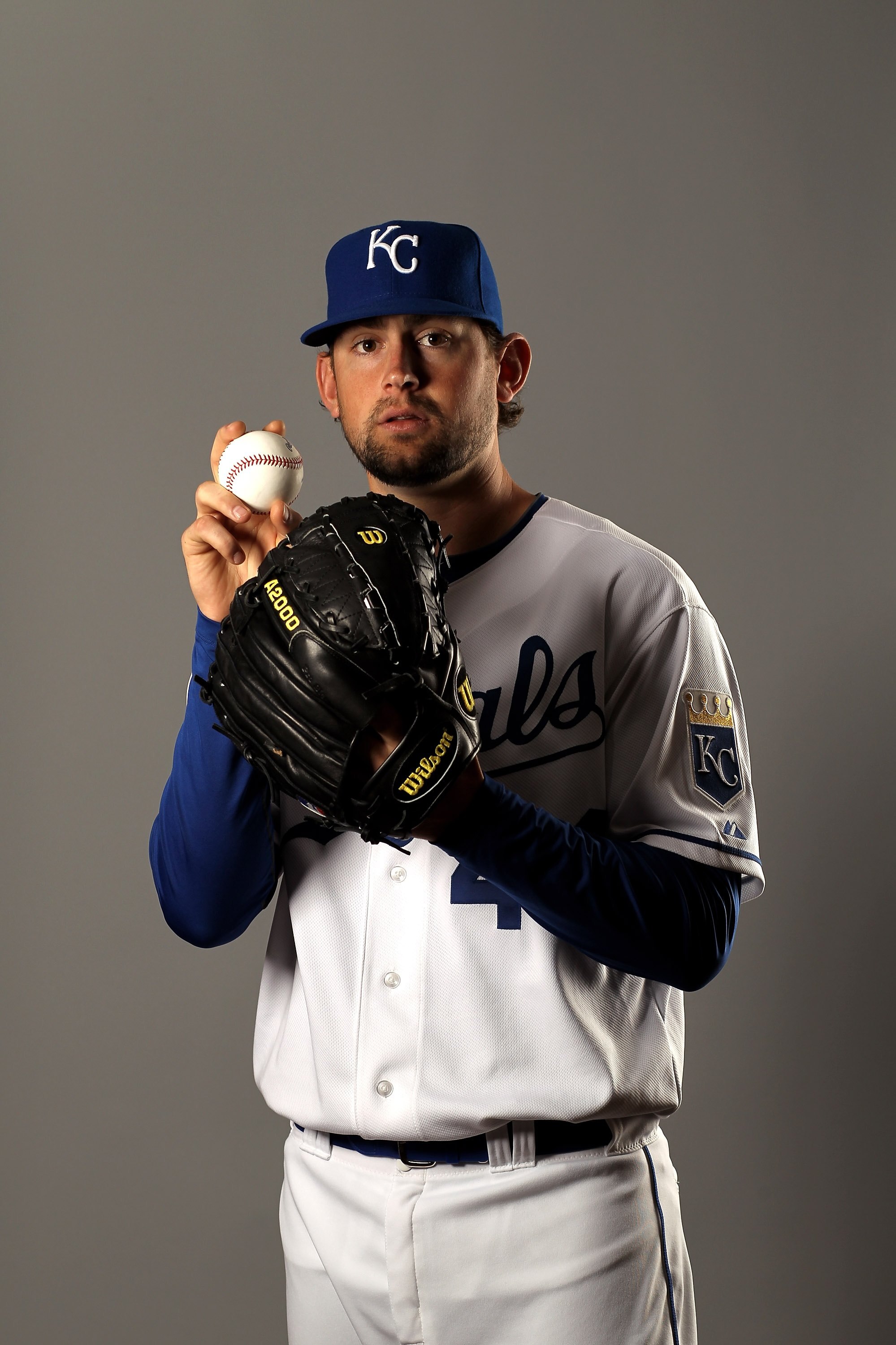 SURPRISE, AZ - FEBRUARY 26:  Luke Hochevar of the Kansas City Royals poses during photo media day at the Royals spring training complex on February 26, 2010 in Surprise, Arizona.  (Photo by Ezra Shaw/Getty Images)