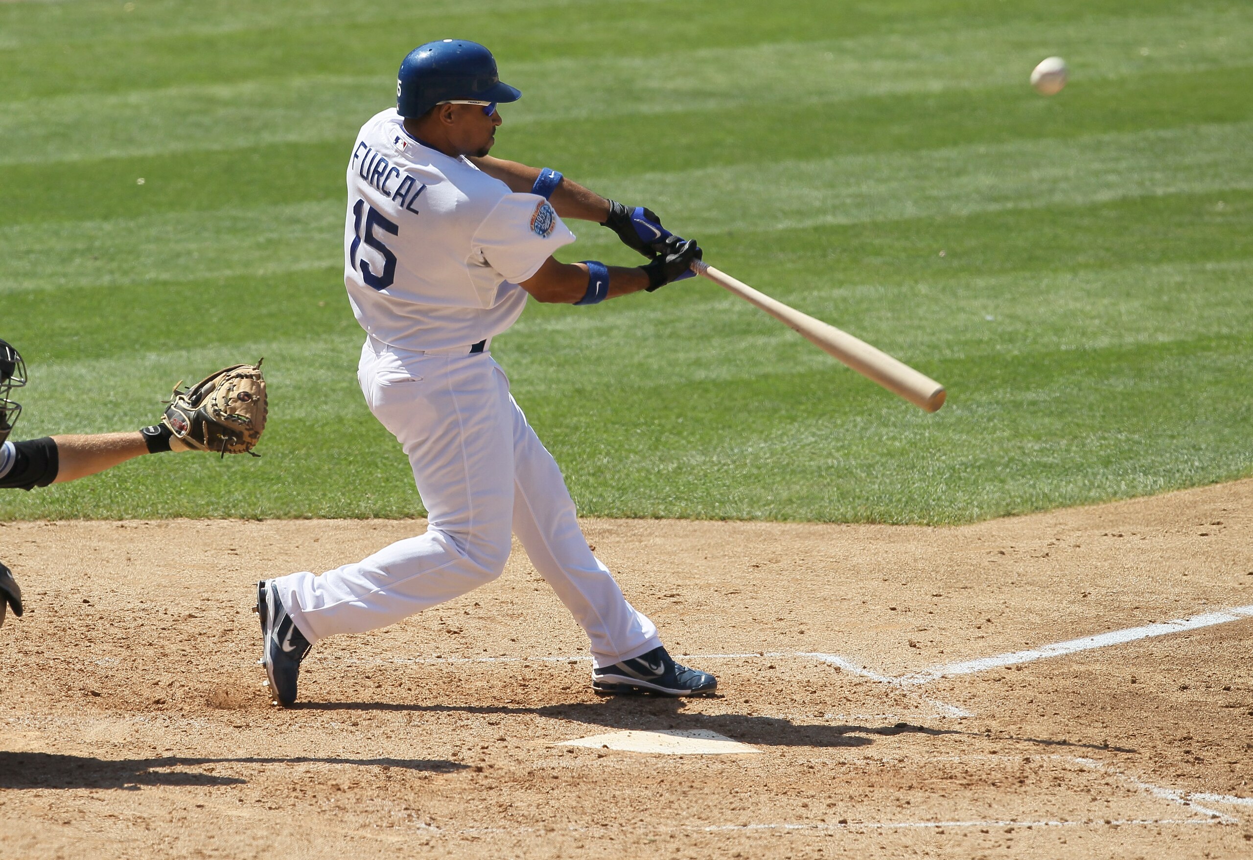 LOS ANGELES, CA - JULY 25: Rafael Furcal #15 of the Los Angeles Dodgers bats against the New York Mets on July 25, 2010 at Dodger Stadium in Los Angeles, California. The Dodgers won 1-0. (Photo by Stephen Dunn/Getty Images) LOS ANGELES, CA - JULY 25: Rafael Furcal #15 of the Los Angeles Dodgers bats against the New York Mets on July 25, 2010 at Dodger Stadium in Los Angeles, California. The Dodgers won 1-0. (Photo by Stephen Dunn/Getty Images)