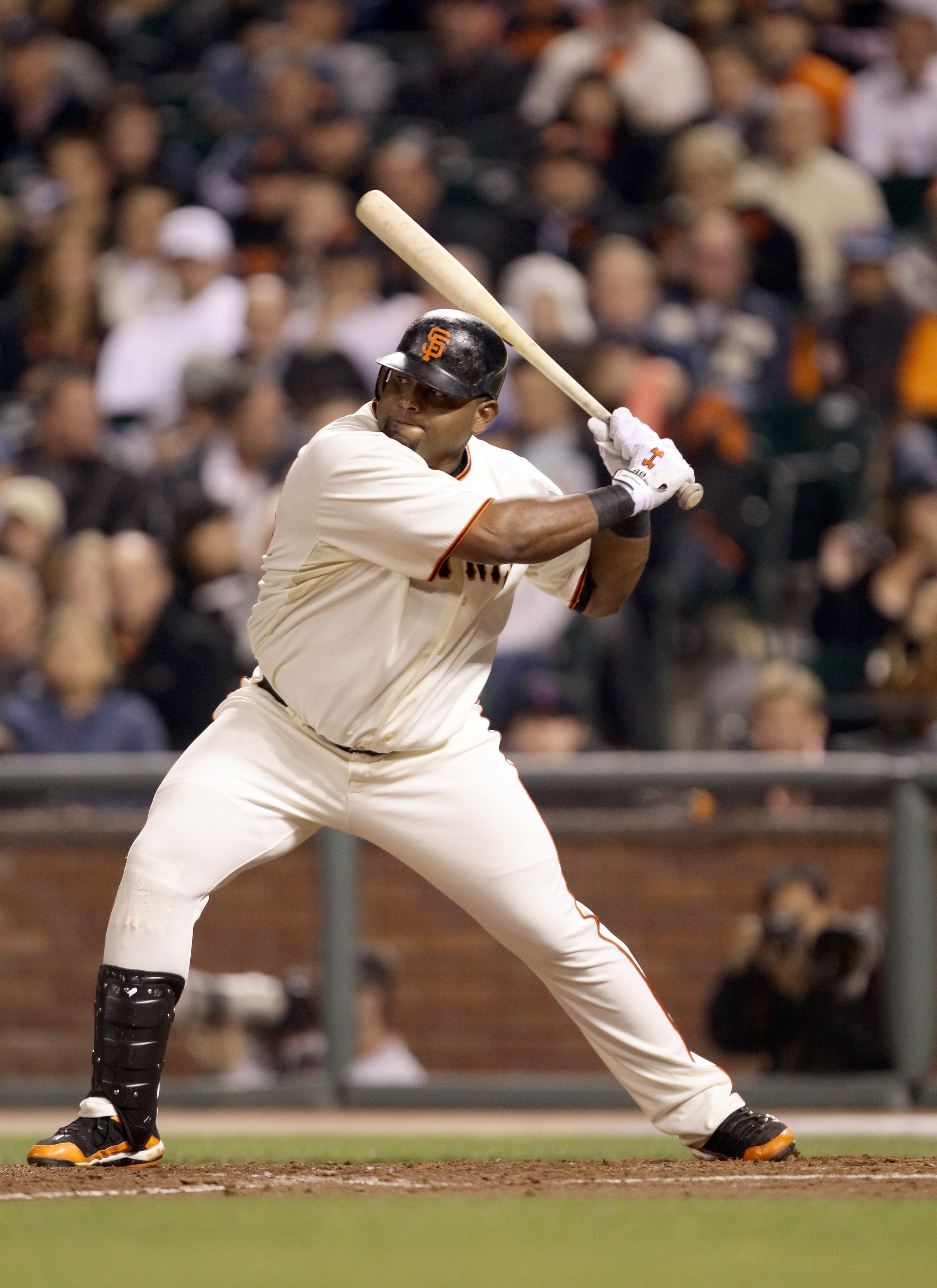 SAN FRANCISCO - JULY 15: Pablo Sandoval #48 of the San Francisco Giants bats against the New York Mets at AT&T Park on July 15, 2010 in San Francisco, California. (Photo by Ezra Shaw/Getty Images) SAN FRANCISCO - JULY 15: Pablo Sandoval #48 of the San Francisco Giants bats against the New York Mets at AT&T Park on July 15, 2010 in San Francisco, California. (Photo by Ezra Shaw/Getty Images)
