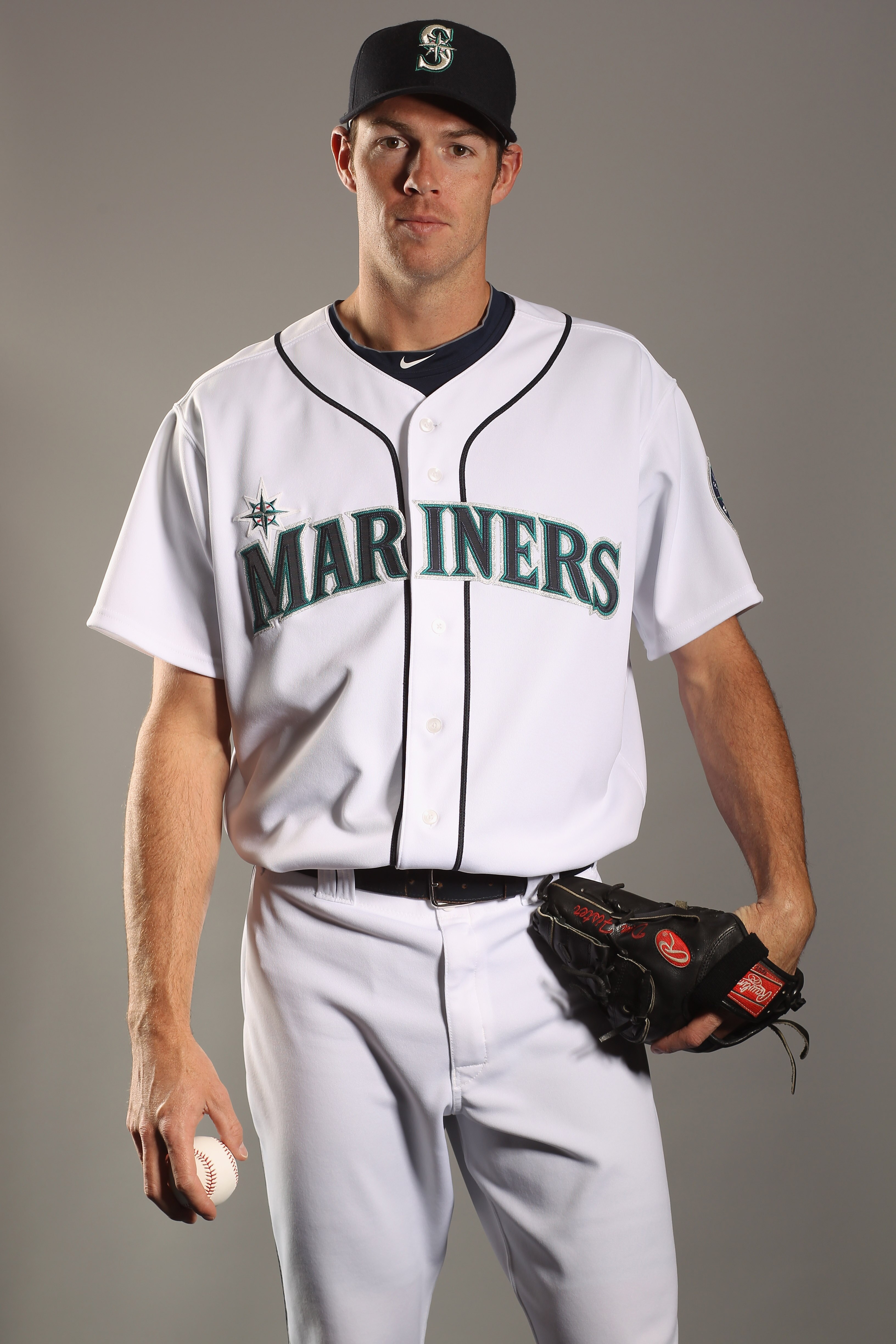 PEORIA, AZ - FEBRUARY 20:  Doug Fister #58 of the Seattle Mariners poses for a portrait at the Peoria Sports Complex on February 20, 2011 in Peoria, Arizona.  (Photo by Ezra Shaw/Getty Images)