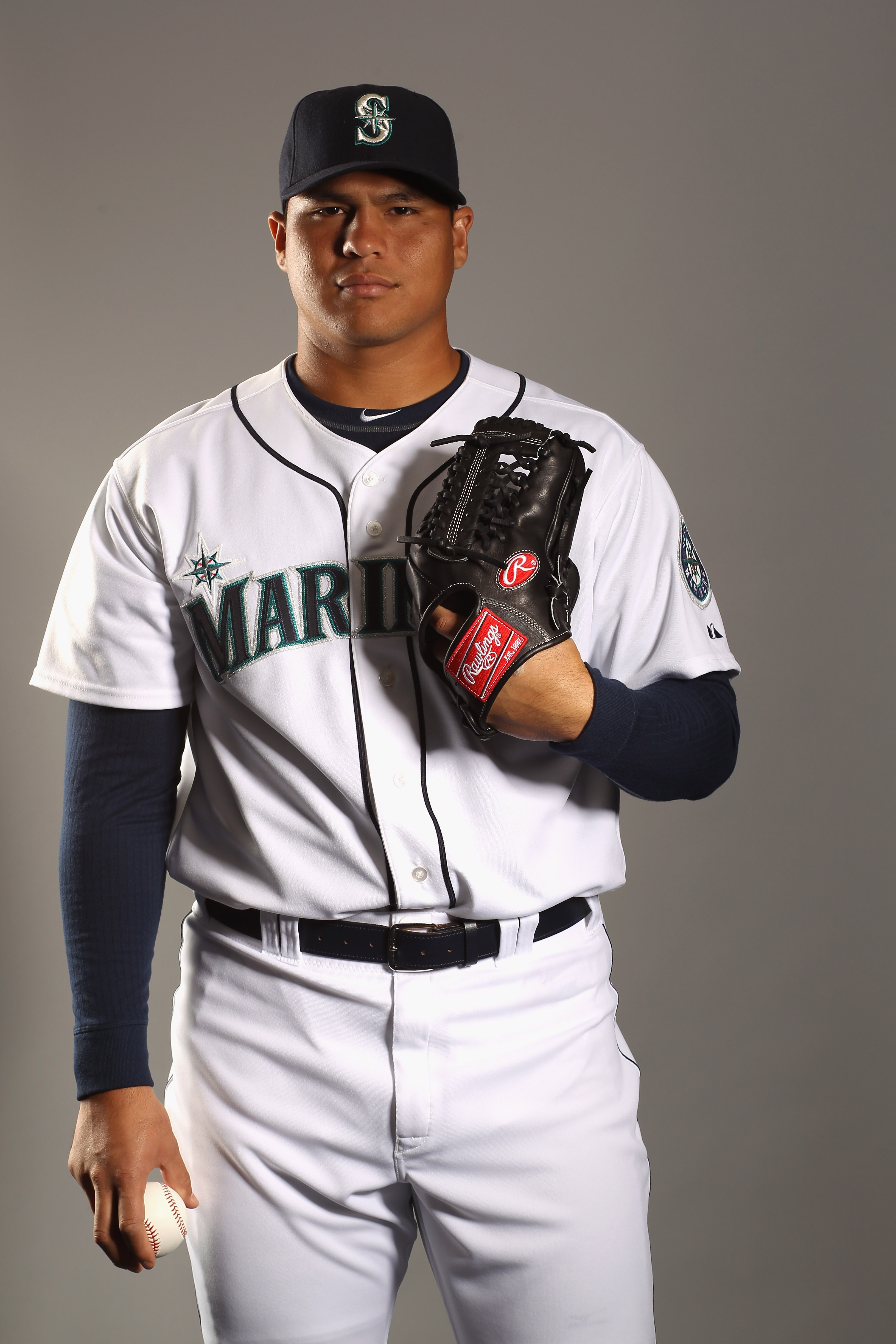 PEORIA, AZ - FEBRUARY 20:  Jose Flores #69 of the Seattle Mariners poses for a portrait at the Peoria Sports Complex on February 20, 2011 in Peoria, Arizona.  (Photo by Ezra Shaw/Getty Images)