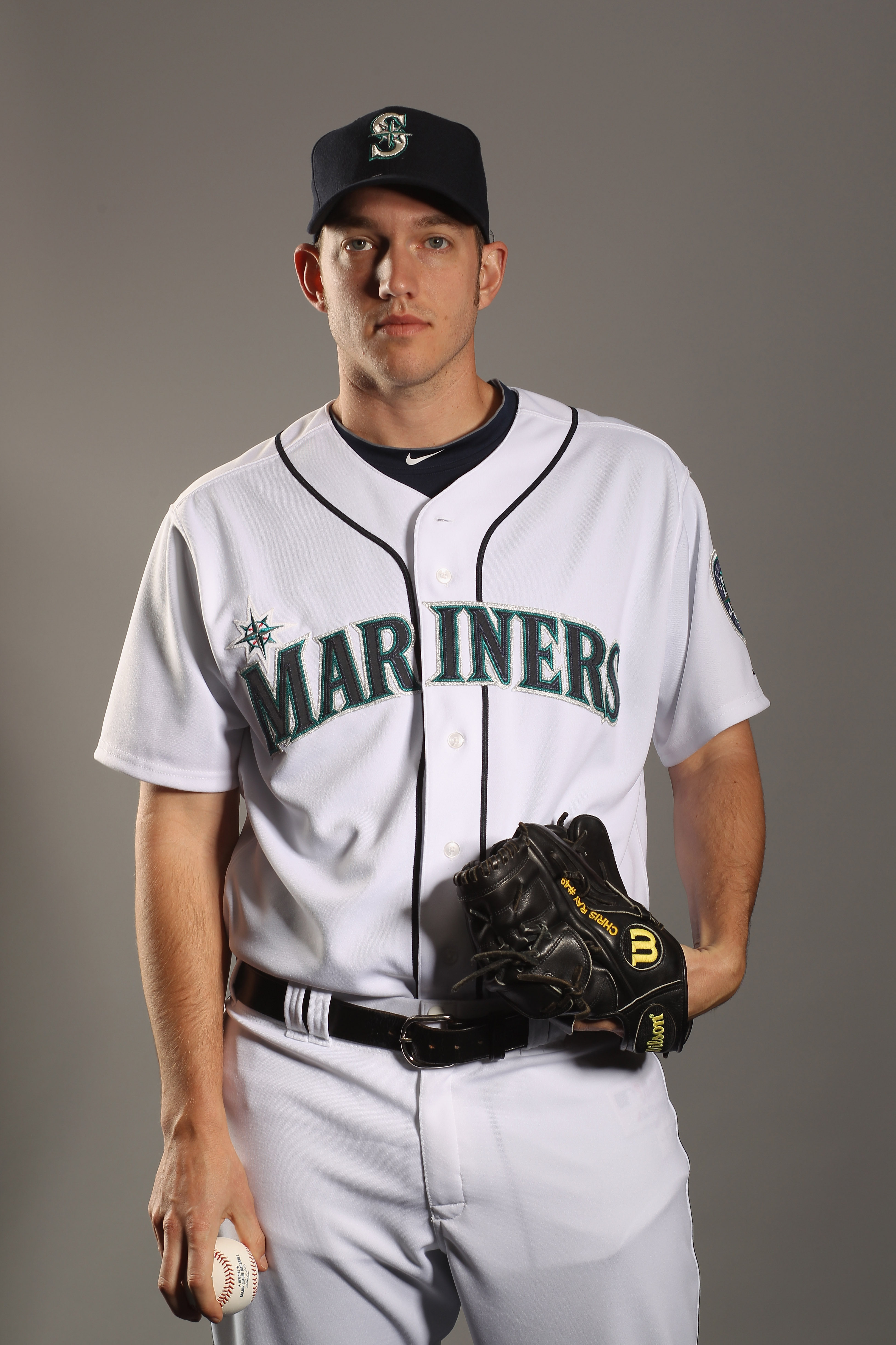 PEORIA, AZ - FEBRUARY 20:  Chris Ray #46 of the Seattle Mariners poses for a portrait at the Peoria Sports Complex on February 20, 2011 in Peoria, Arizona.  (Photo by Ezra Shaw/Getty Images)