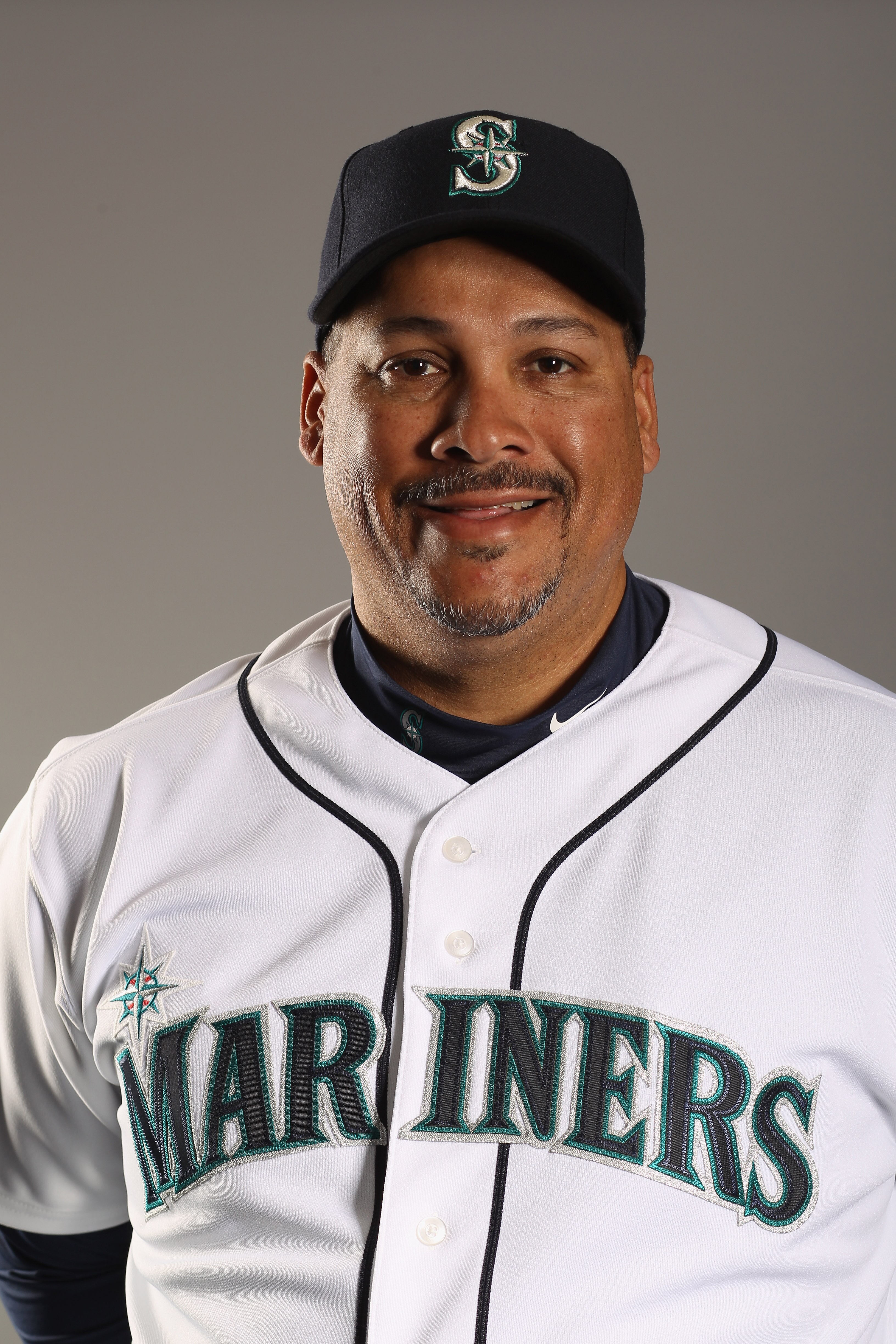 PEORIA, AZ - FEBRUARY 20: Bullpen coach Jaime Navarro of the Seattle Mariners poses for a portrait at the Peoria Sports Complex on February 20, 2011 in Peoria, Arizona.  (Photo by Ezra Shaw/Getty Images)