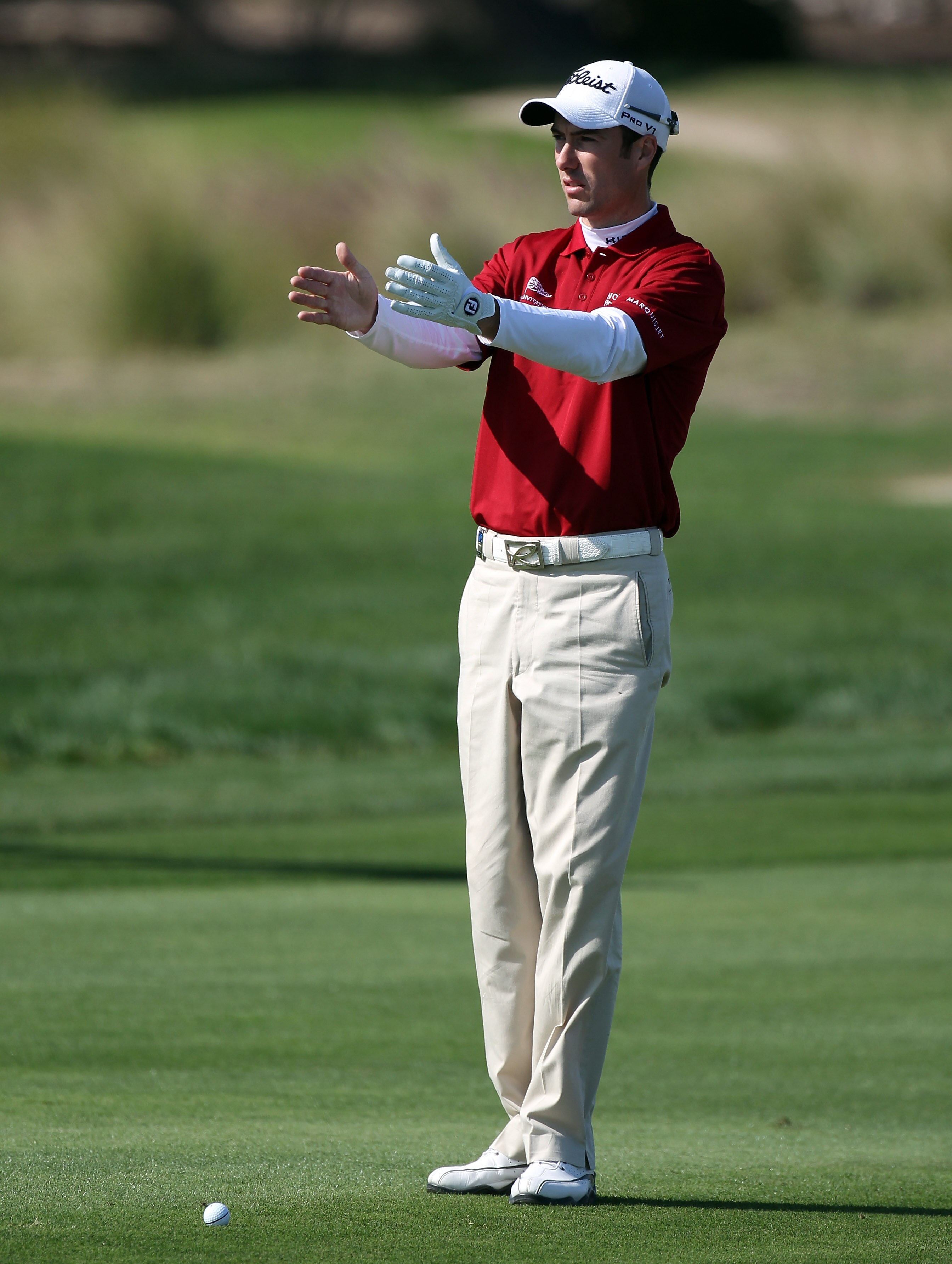 DOHA, QATAR - FEBRUARY 04:  Ross Fisher of England during the second round of the Commercialbank Qatar Masters at the Doha Golf Club on February 4, 2011 in Doha, Qatar.  (Photo by Ross Kinnaird/Getty Images)