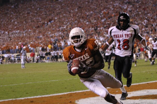 Texas #8 All-Time WR- B.J. Johnson