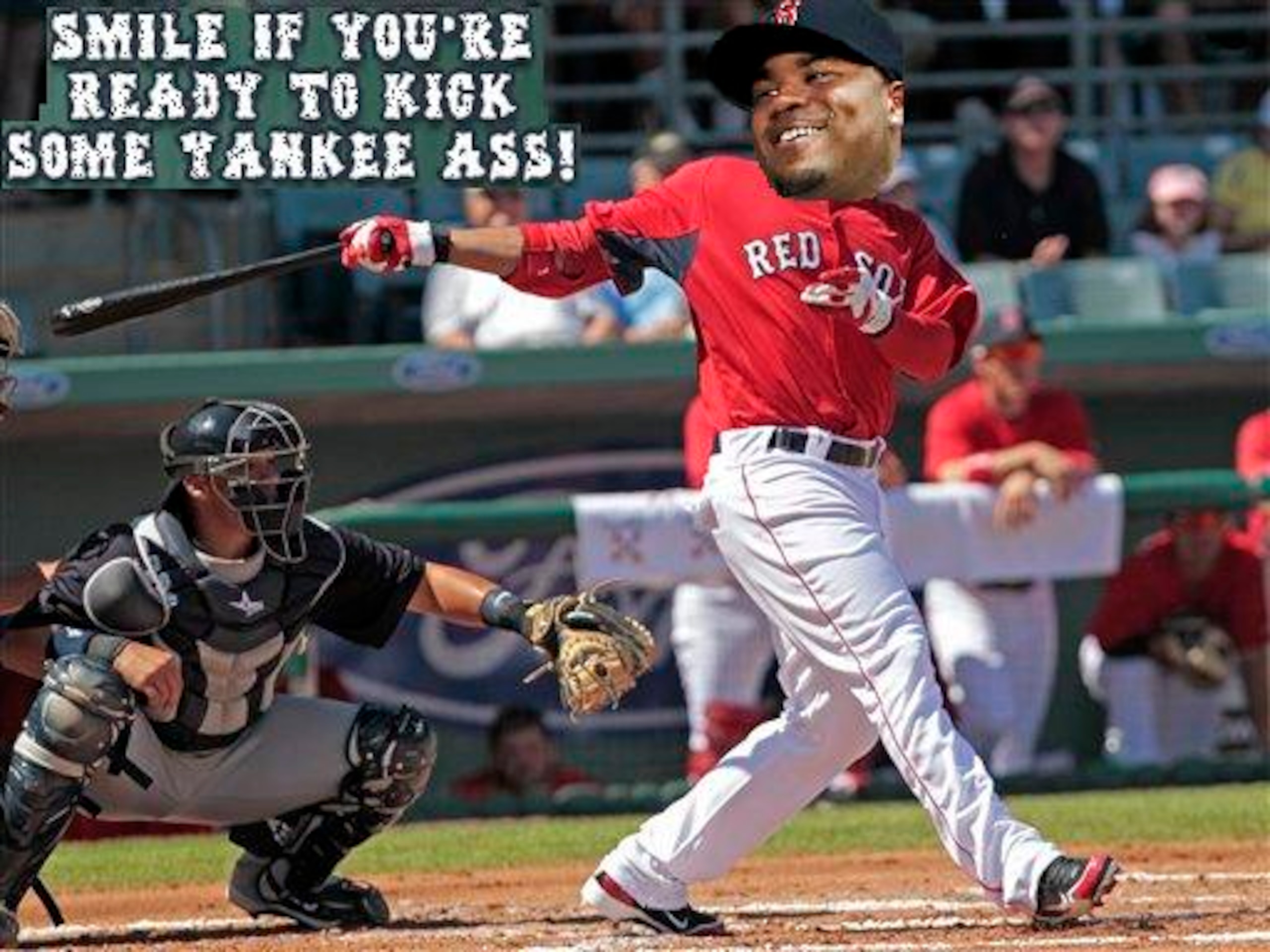 Carl Crawford is ready (Courtesy of http://rimemories.com and mlb.com)
