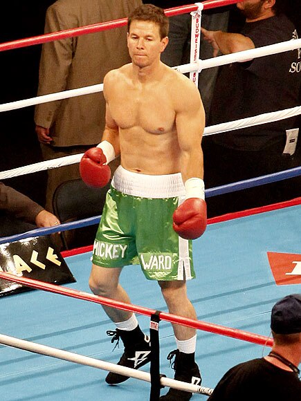 Mickey Ward and 'The Fighter' represent the boxing world in the 'Best Picture' category at the Oscars