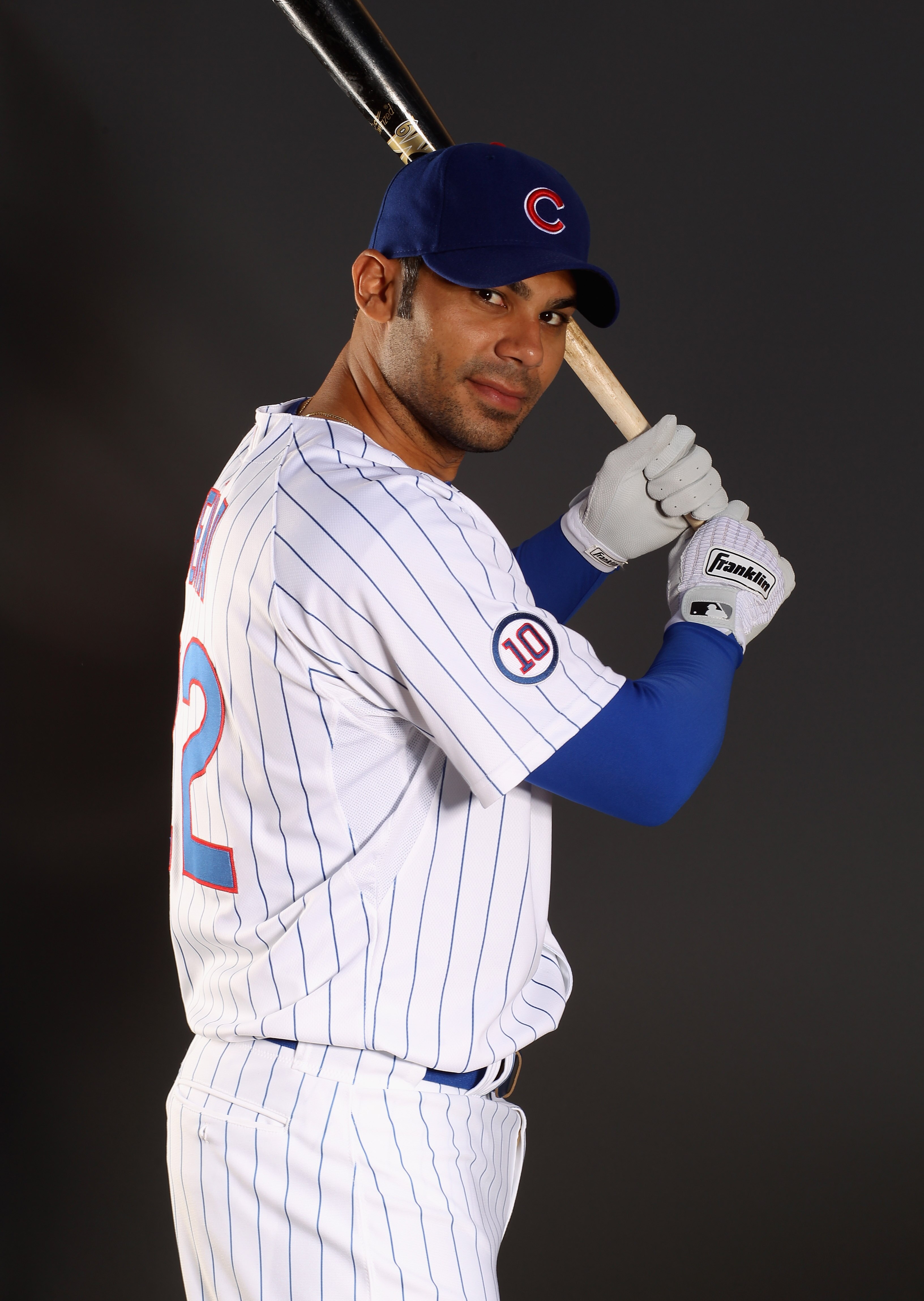MESA, AZ - FEBRUARY 22:  Carlos Pena of the Chicago Cubs poses for a portrait during media photo day at Finch Park on February 22, 2011 in Mesa, Arizona.  (Photo by Ezra Shaw/Getty Images)