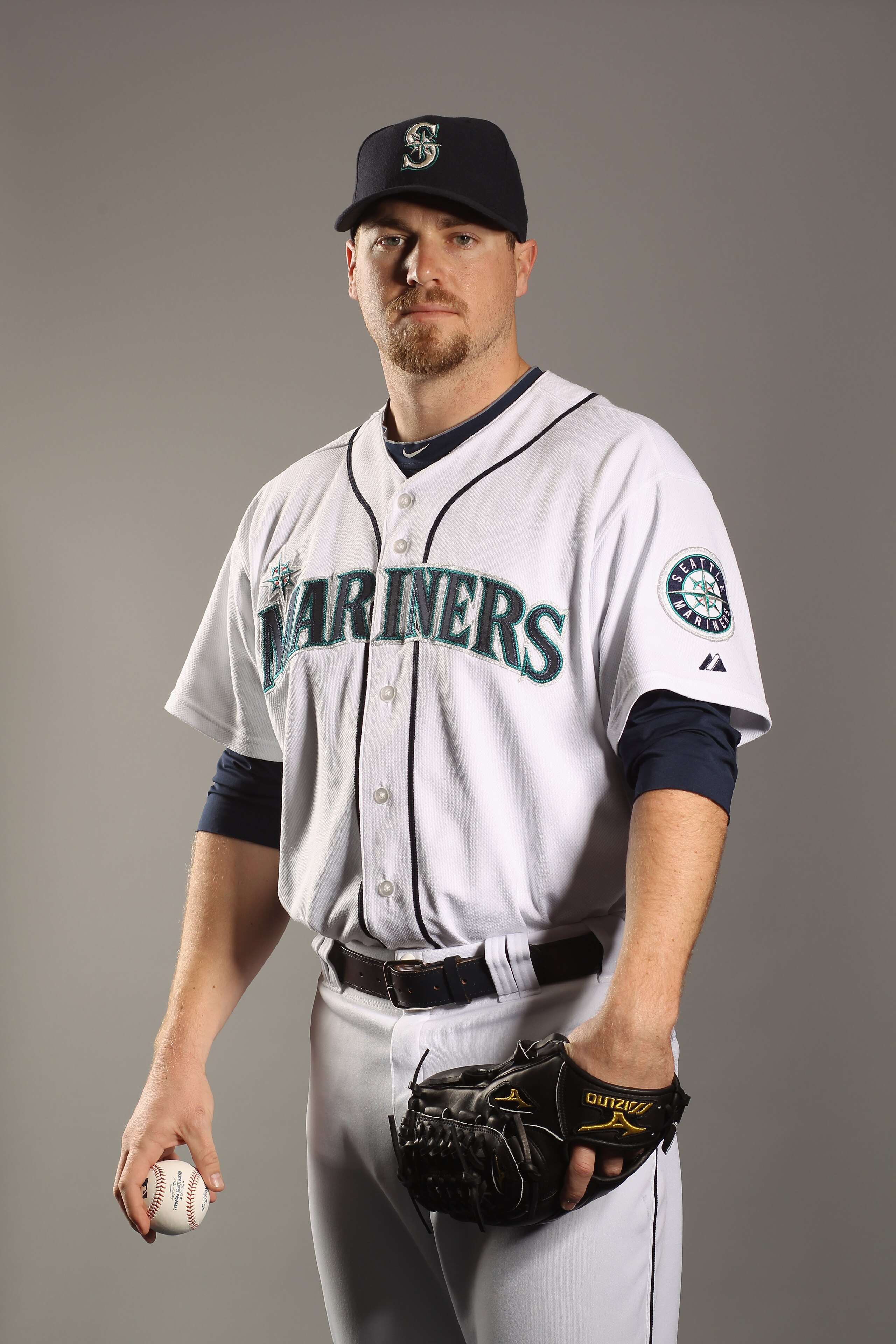 PEORIA, AZ - FEBRUARY 20:  Shawn Kelley #23 of the Seattle Mariners poses for a portrait at the Peoria Sports Complex on February 20, 2011 in Peoria, Arizona.  (Photo by Ezra Shaw/Getty Images)
