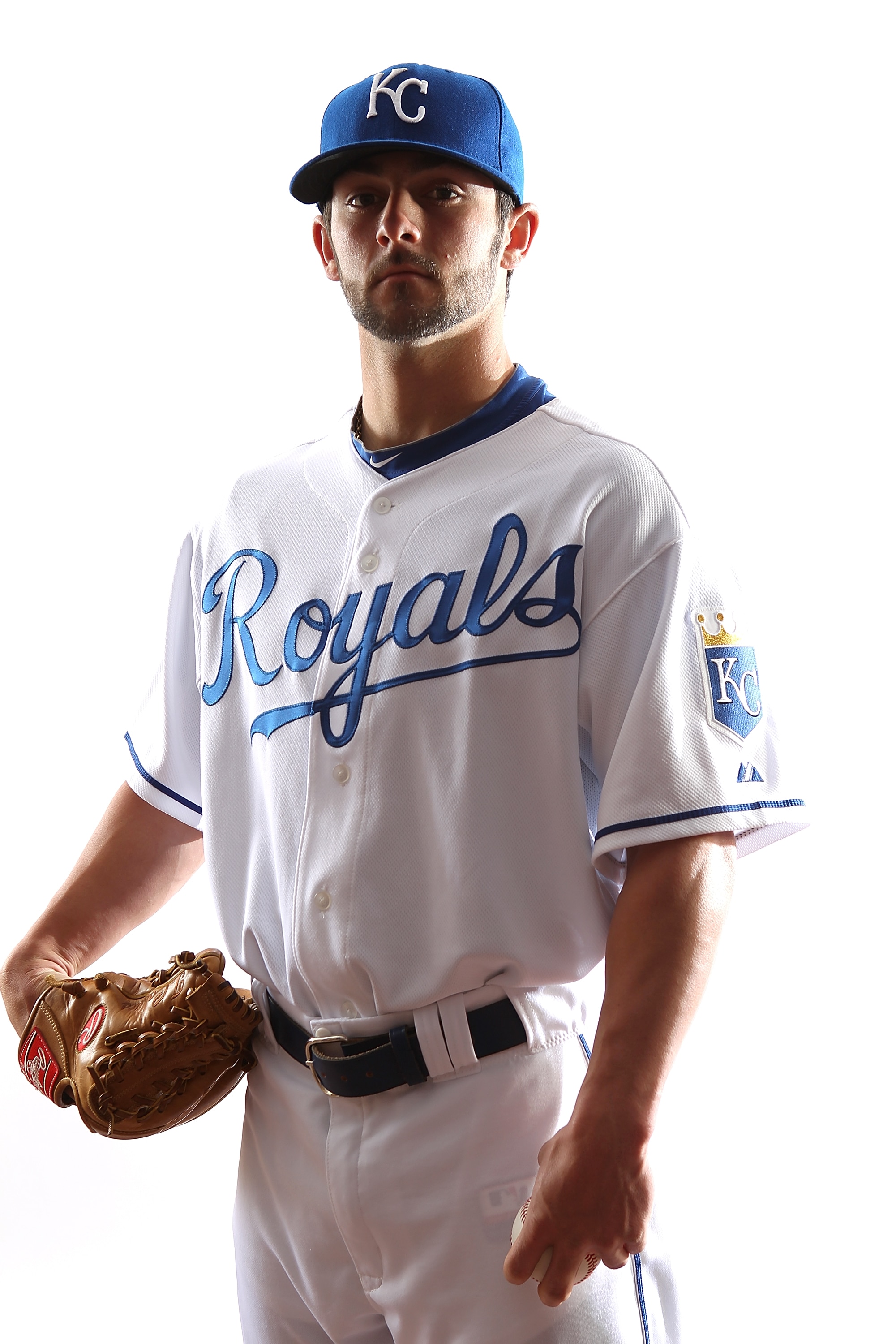 SURPRISE, AZ - FEBRUARY 23:  Tim Collins #76 of the Kansas City Royals poses for a portrait during Spring Training Media Day on February 23, 2011 at Surprise Stadium in Surprise, Arizona..  (Photo by Jonathan Ferrey/Getty Images)