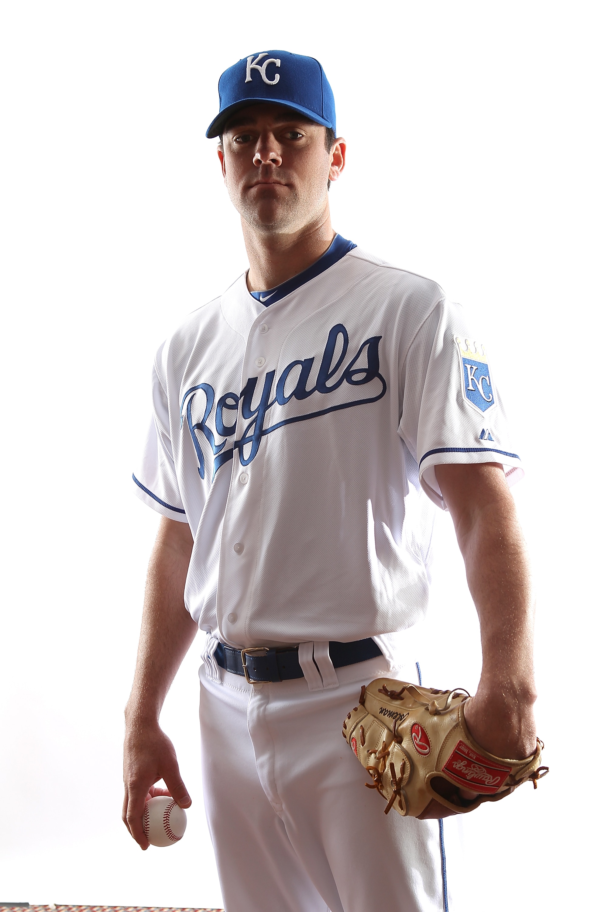 SURPRISE, AZ - FEBRUARY 23:  Louis Coleman #77 of the Kansas City Royals poses for a portrait during Spring Training Media Day on February 23, 2011 at Surprise Stadium in Surprise, Arizona..  (Photo by Jonathan Ferrey/Getty Images)