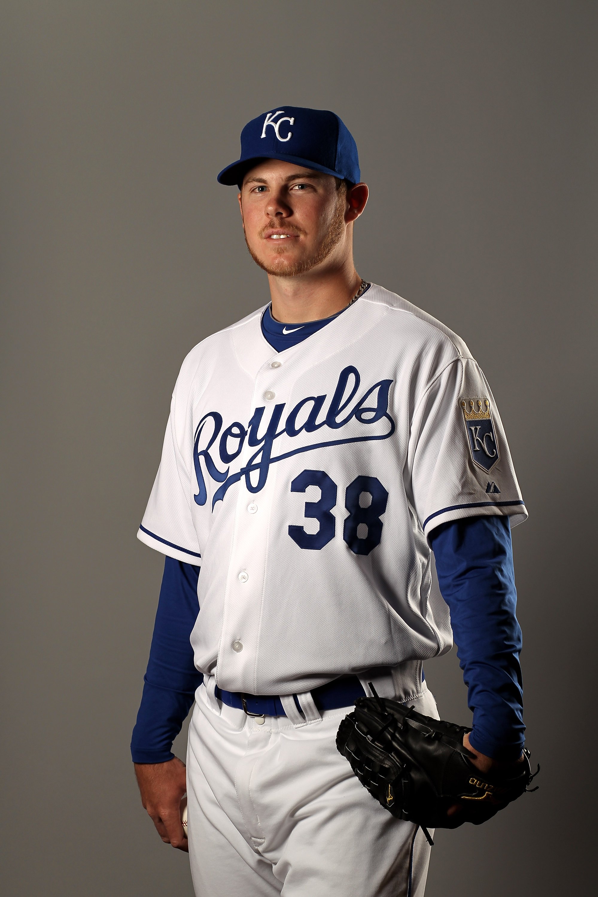 SURPRISE, AZ - FEBRUARY 26:  Blake Wood of the Kansas City Royals poses during photo media day at the Royals spring training complex on February 26, 2010 in Surprise, Arizona.  (Photo by Ezra Shaw/Getty Images)