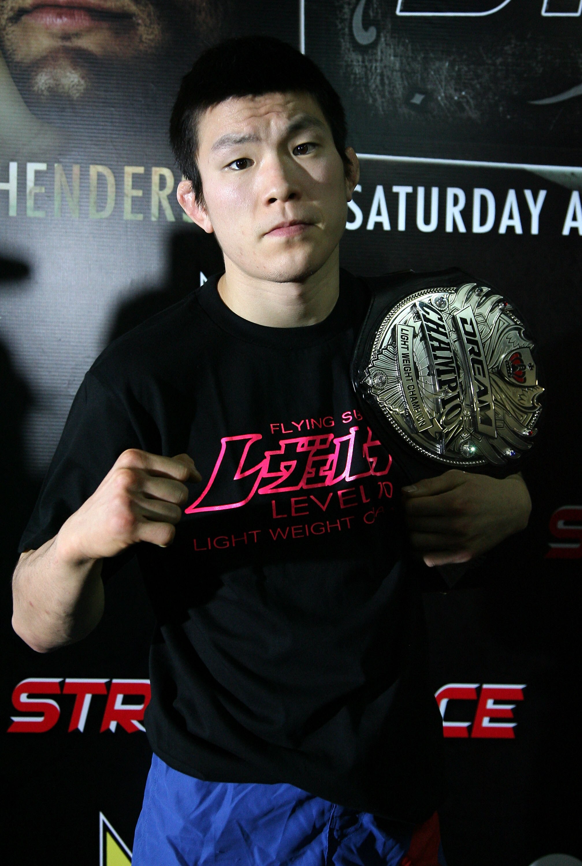 HOLLYWOOD - MARCH 17:  Dream 155-Pound Champion Shinya 'Tobikan Judan' Aoki attends the CBS' Strikeforce MMA Fighters Open Media Workout on March 17, 2010 in Hollywood, California.  (Photo by Valerie Macon/Getty Images)