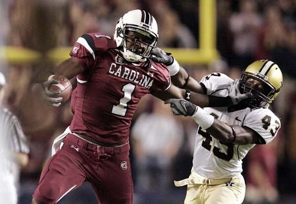 Armed with massive size and a mean stiff-arm, Jeffery may be the most imposing wide receiver in the Southeastern Conference.